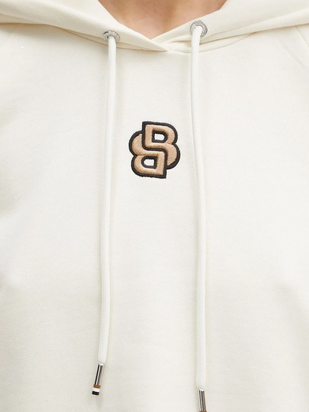 logo-embroidered hoodie - 4
