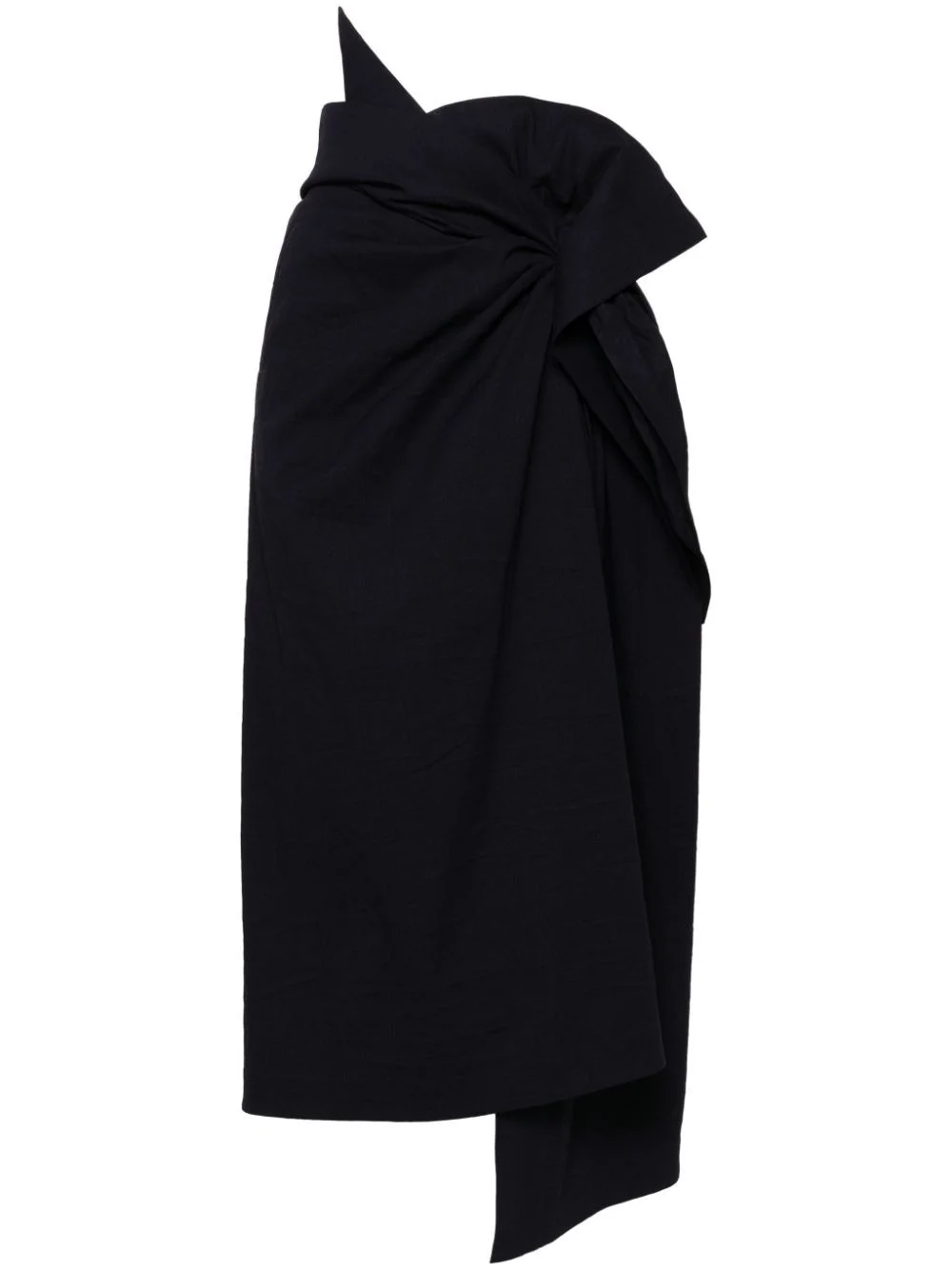 Issey Miyake Women Asymmetric Midi Skirt - 1