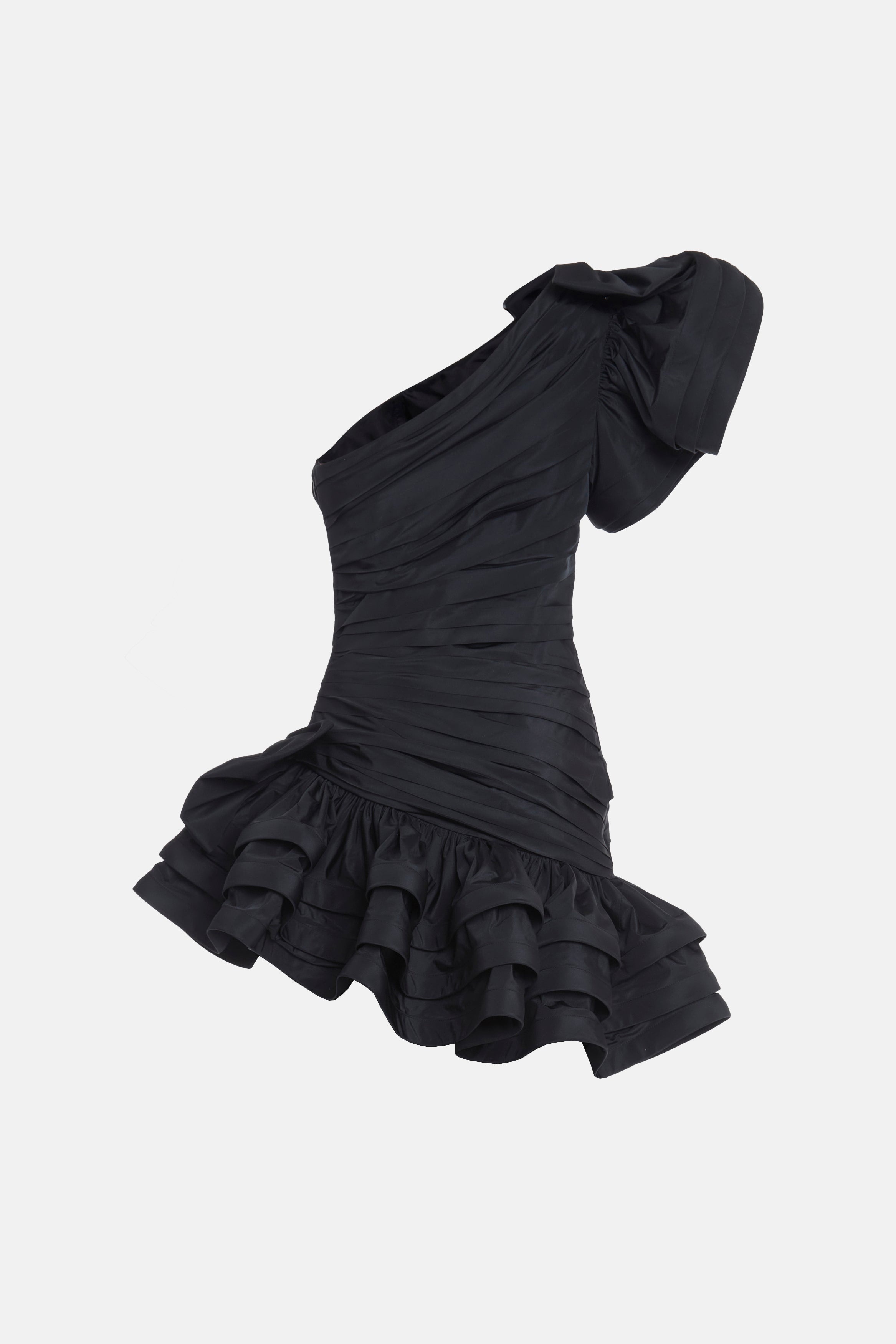 TAFFETA MINI DRESS - 2