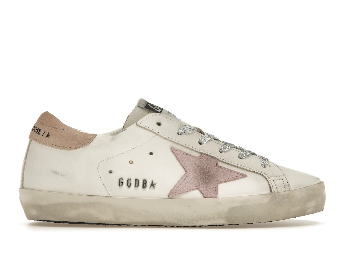 Golden Goose Super-Star White Antique Pink (Women's) - 1