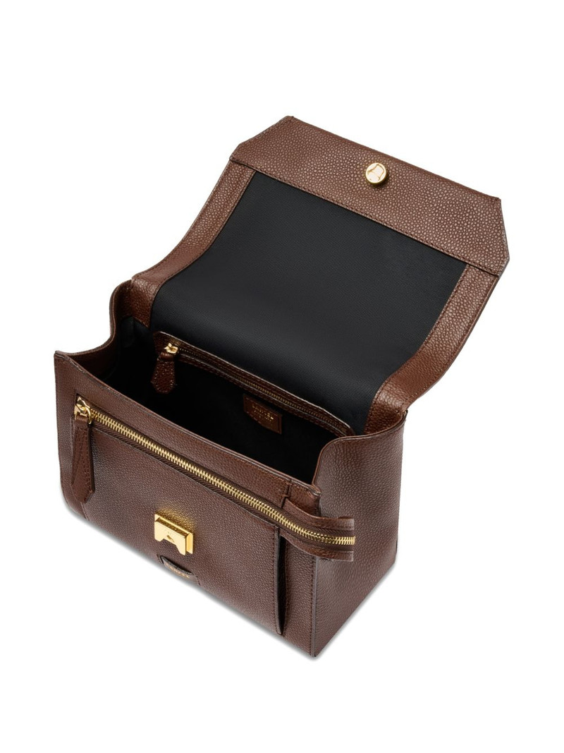 Ninon leather tote bag 5