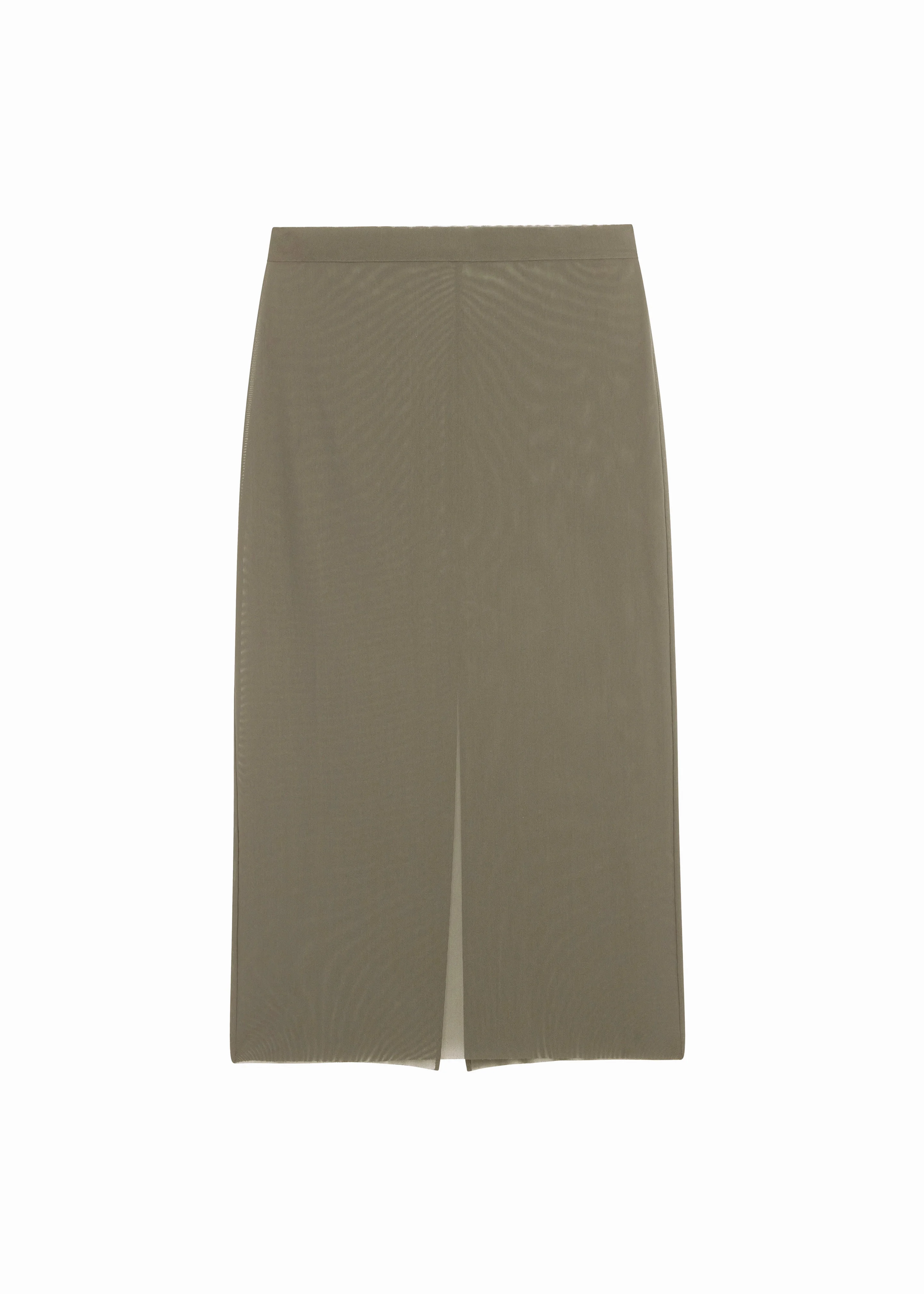 Suva Sheer Skirt - Khaki - 1
