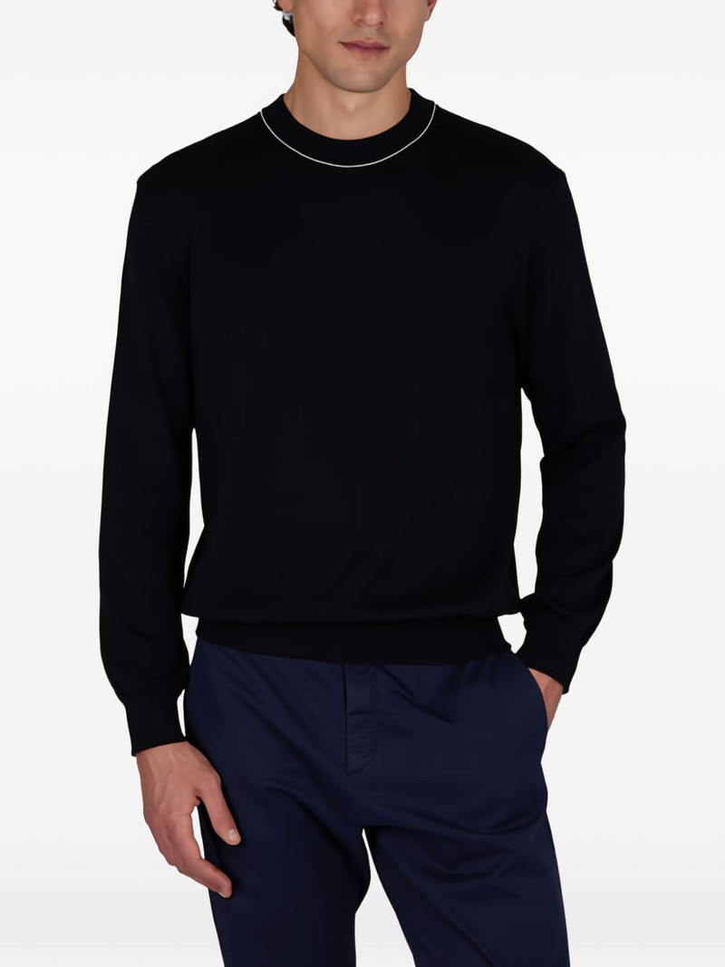 Paul & Shark crew-neck cotton sweater outlook