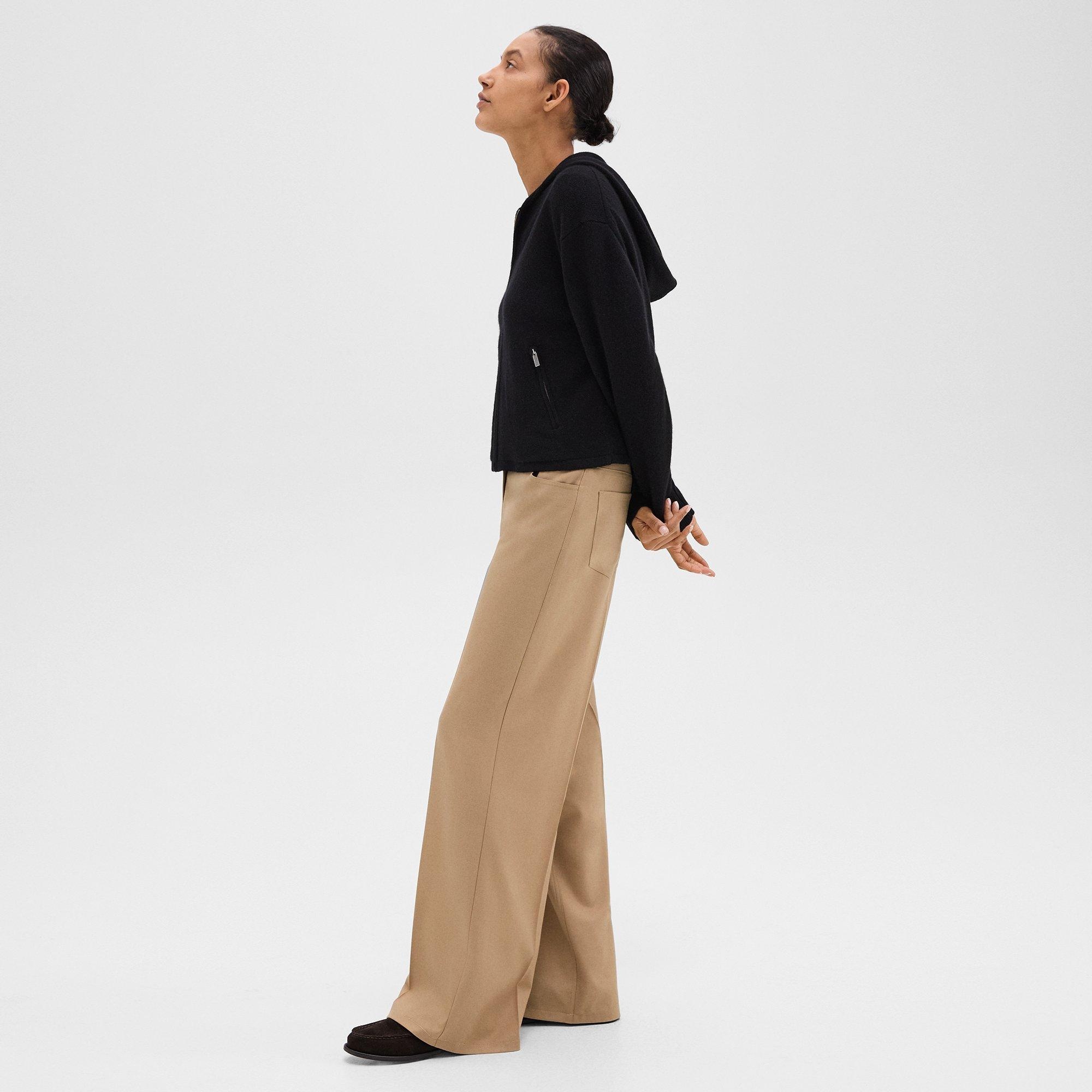 Straight-Leg 5-Pocket Pant in Stretch Flannel - 2