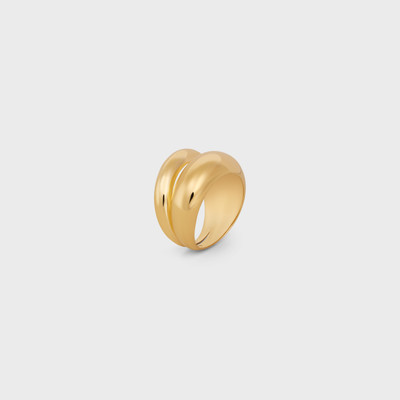 CELINE Formes Abstraites Ring in Brass with Gold Finish outlook