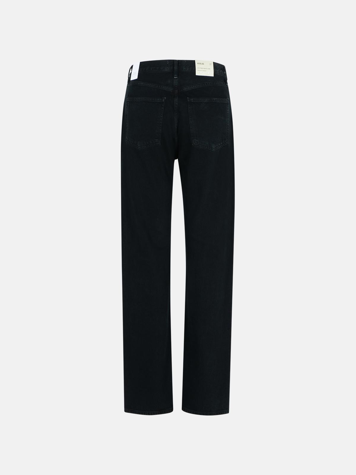 '90'S PINCH' BLACK DENIM JEANS - 3