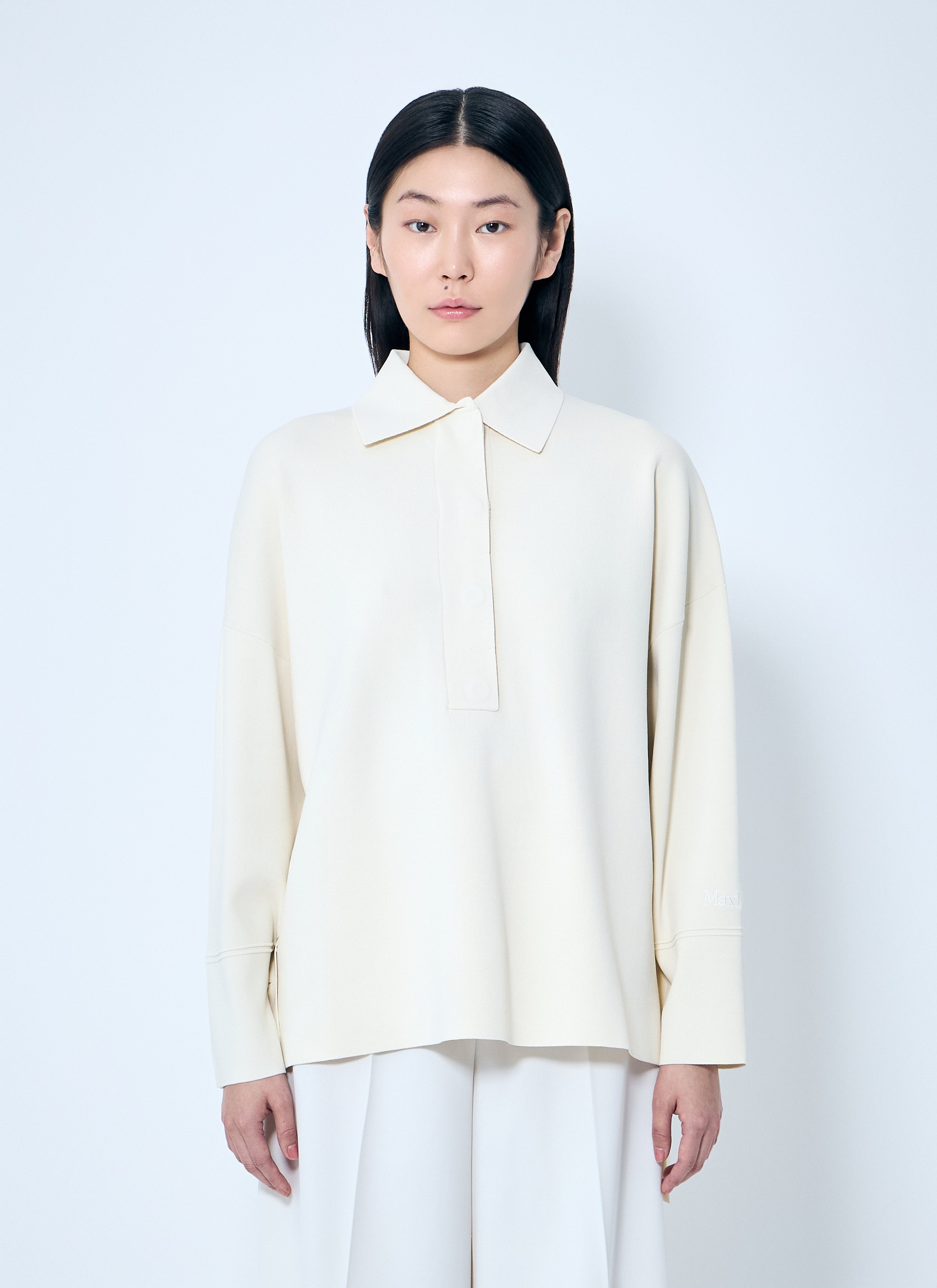 Max Mara Women Viscose Yarn Sweater - 1