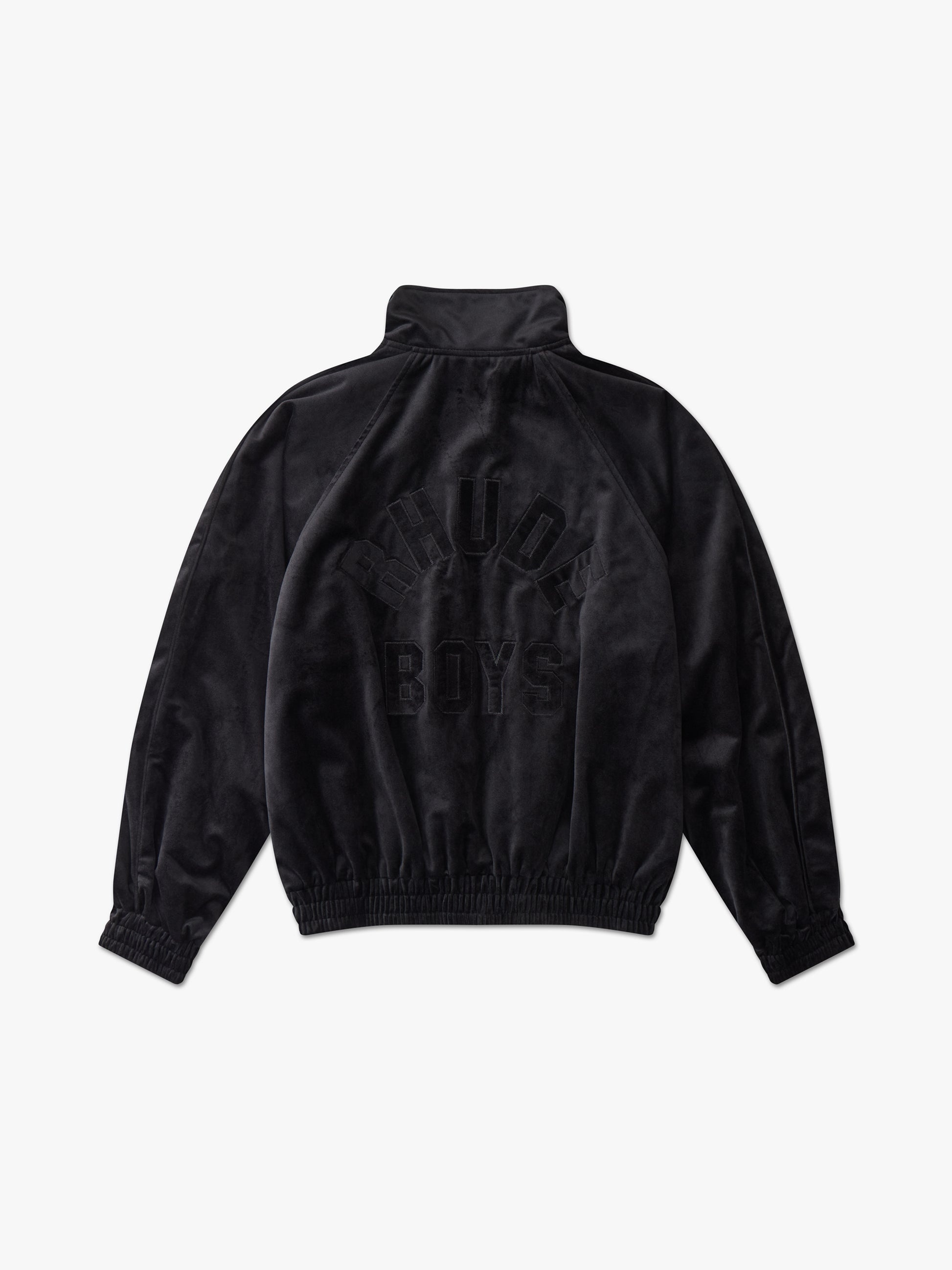 VELVET TRACK JACKET - 2