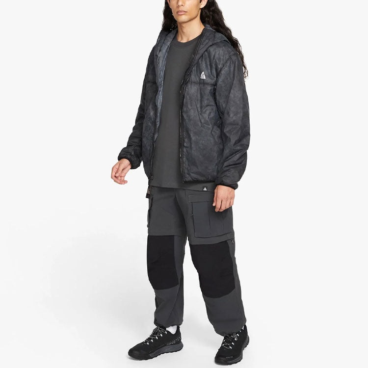 NIKE ACG ADV ROPE DE 　DJ1257-010 S Nike Nike ACG Therma-FIT ADV Rope De Dope Solid Color Zipper