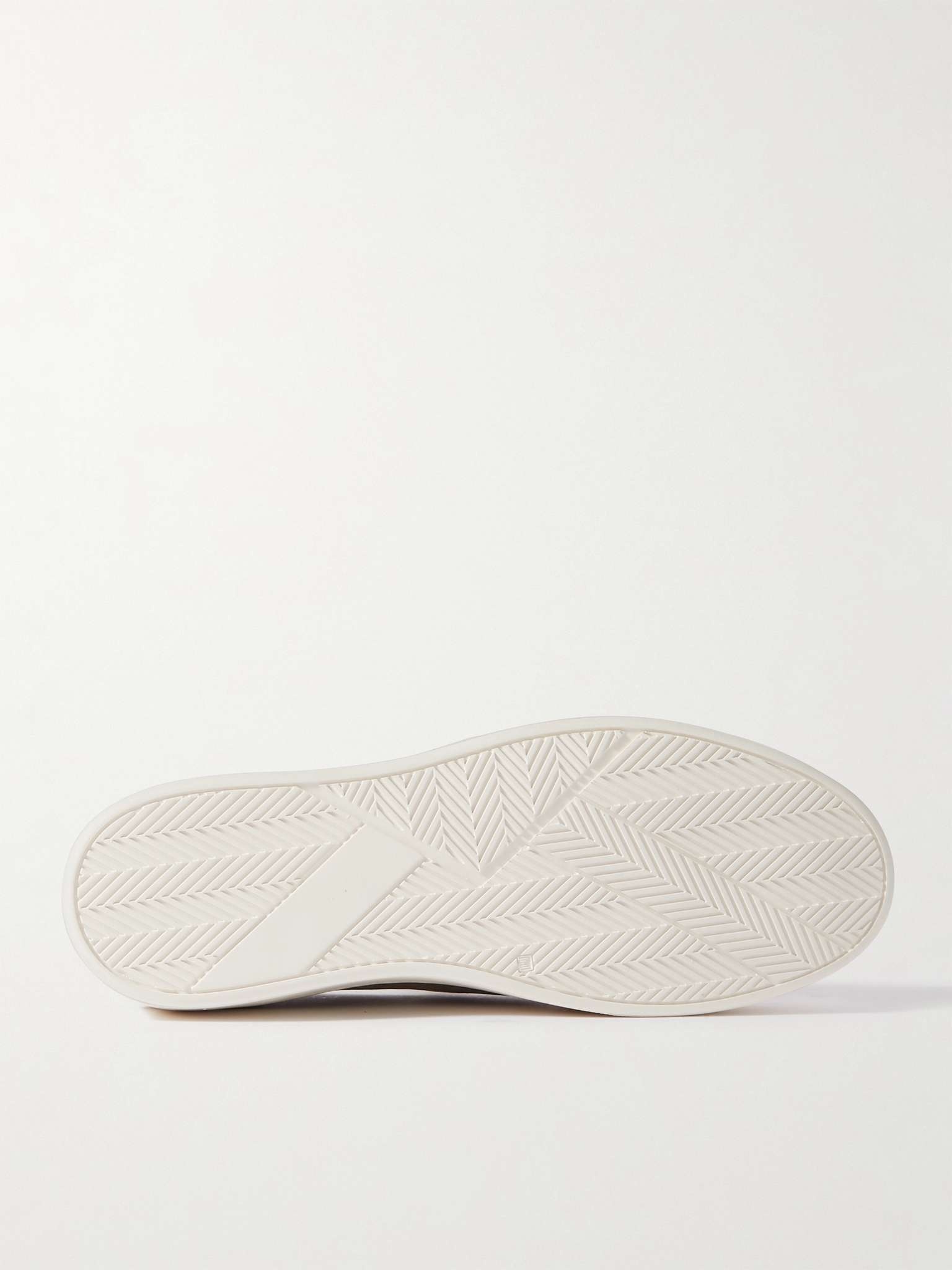 Nubuck Slip-On Sneakers - 3