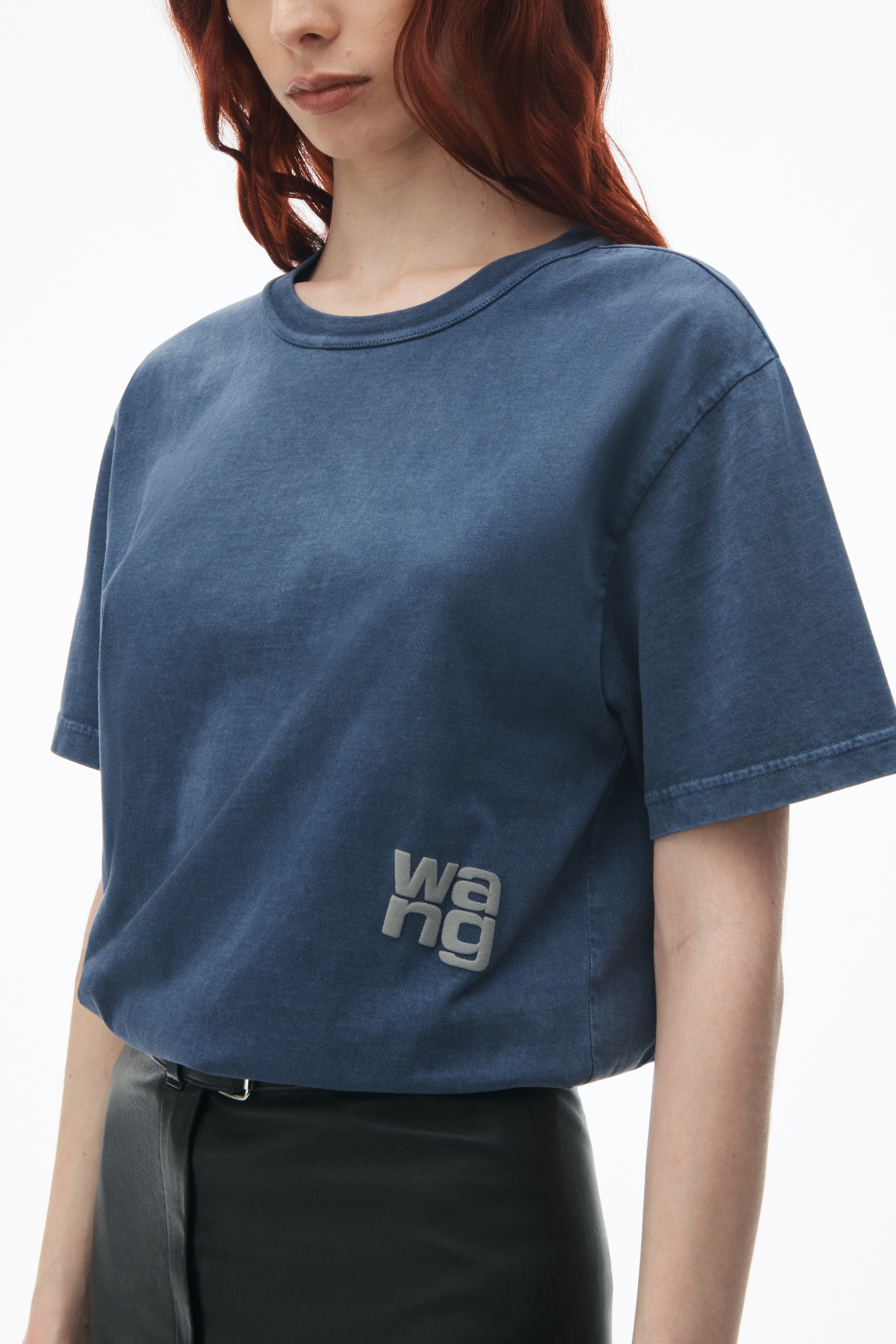 puff logo tee in essential cotton jersey - 3