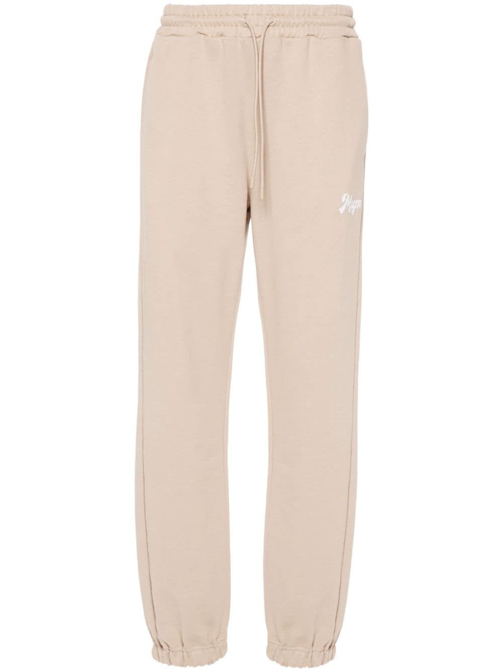 logo-print track pants - 1