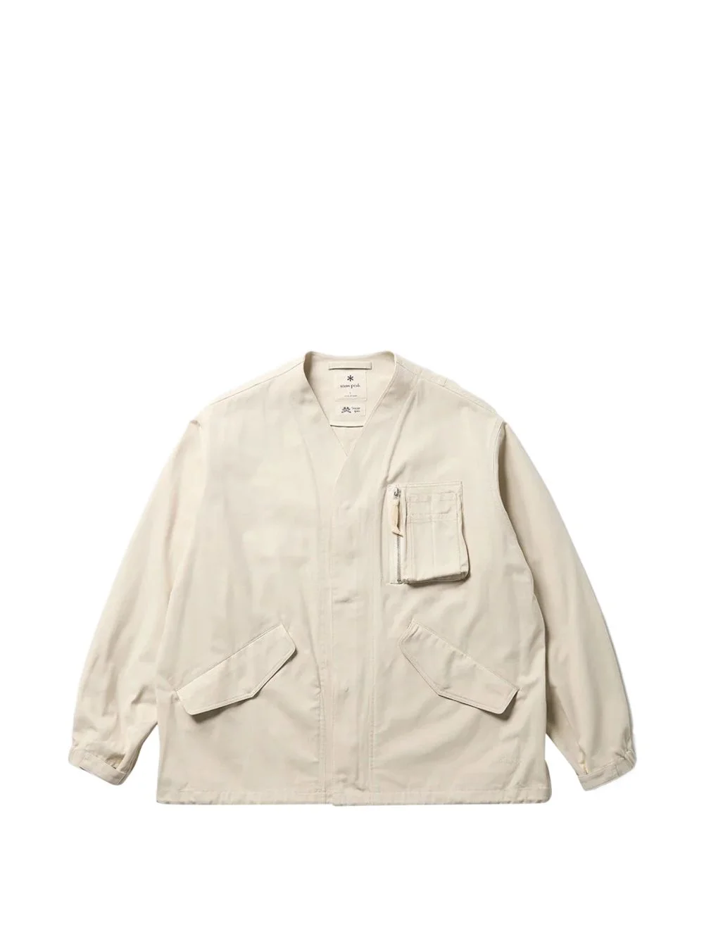 Takibi collarless jacket - 1