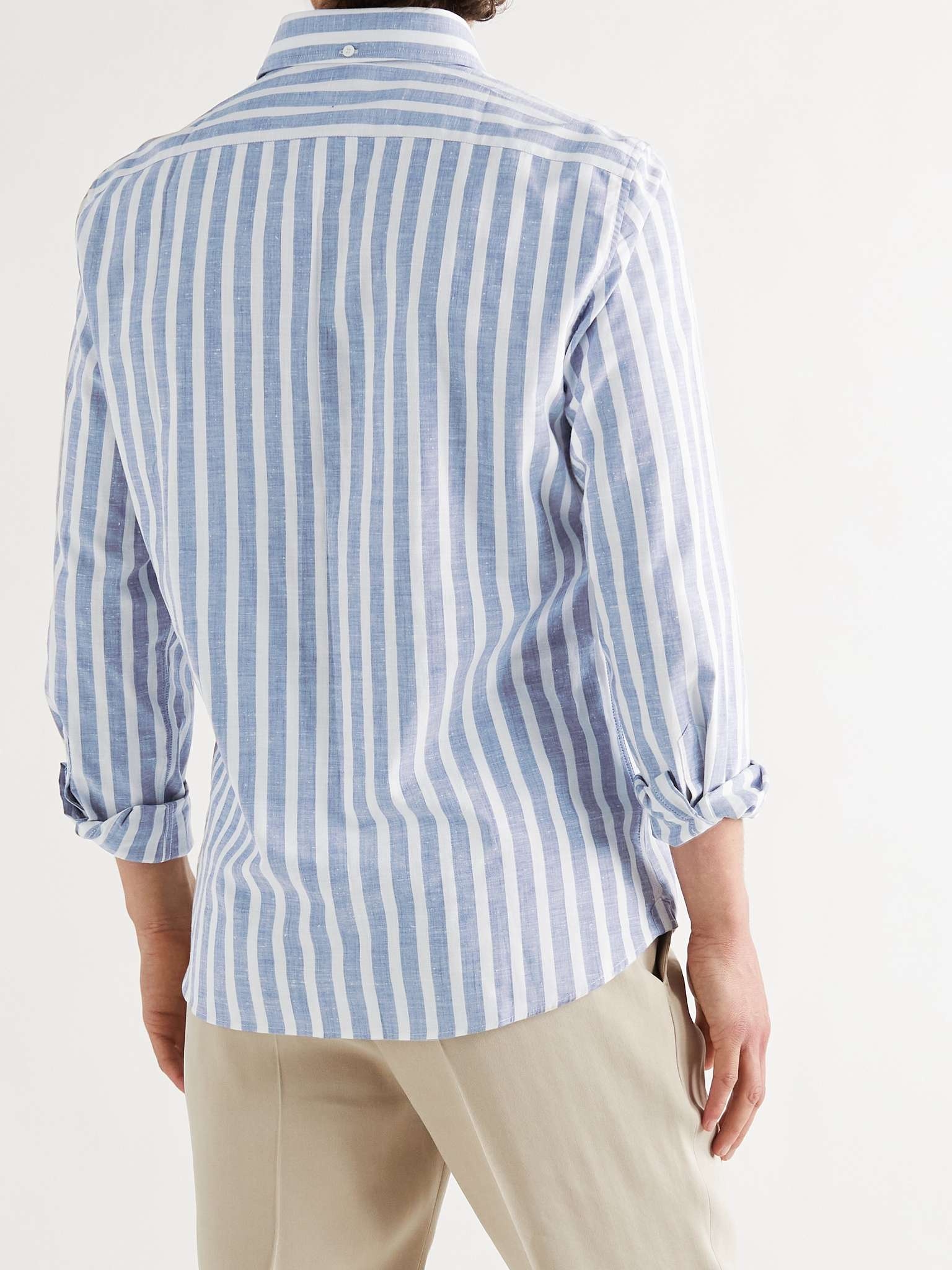 Striped Cotton Shirt - 4