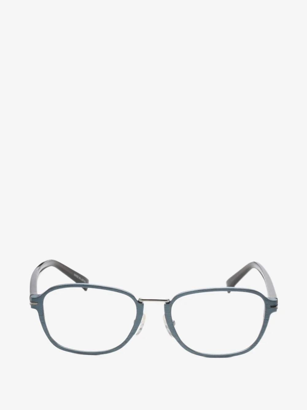 geometric-frame glasses - 1