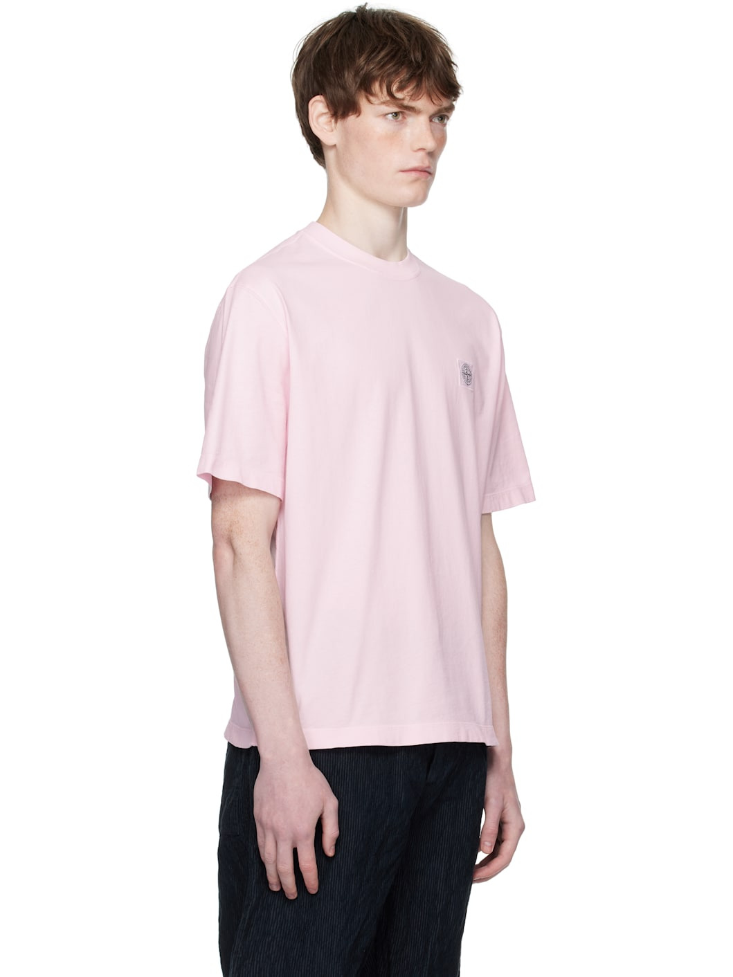 Pink 2100025 Combed Organic Cotton Jersey T-shirt - 2