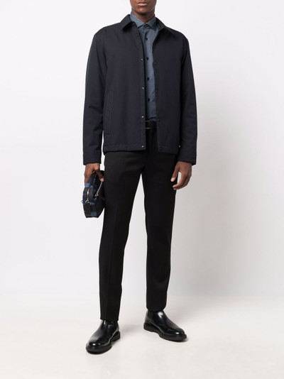 Z Zegna buttoned-up shirt jacket outlook