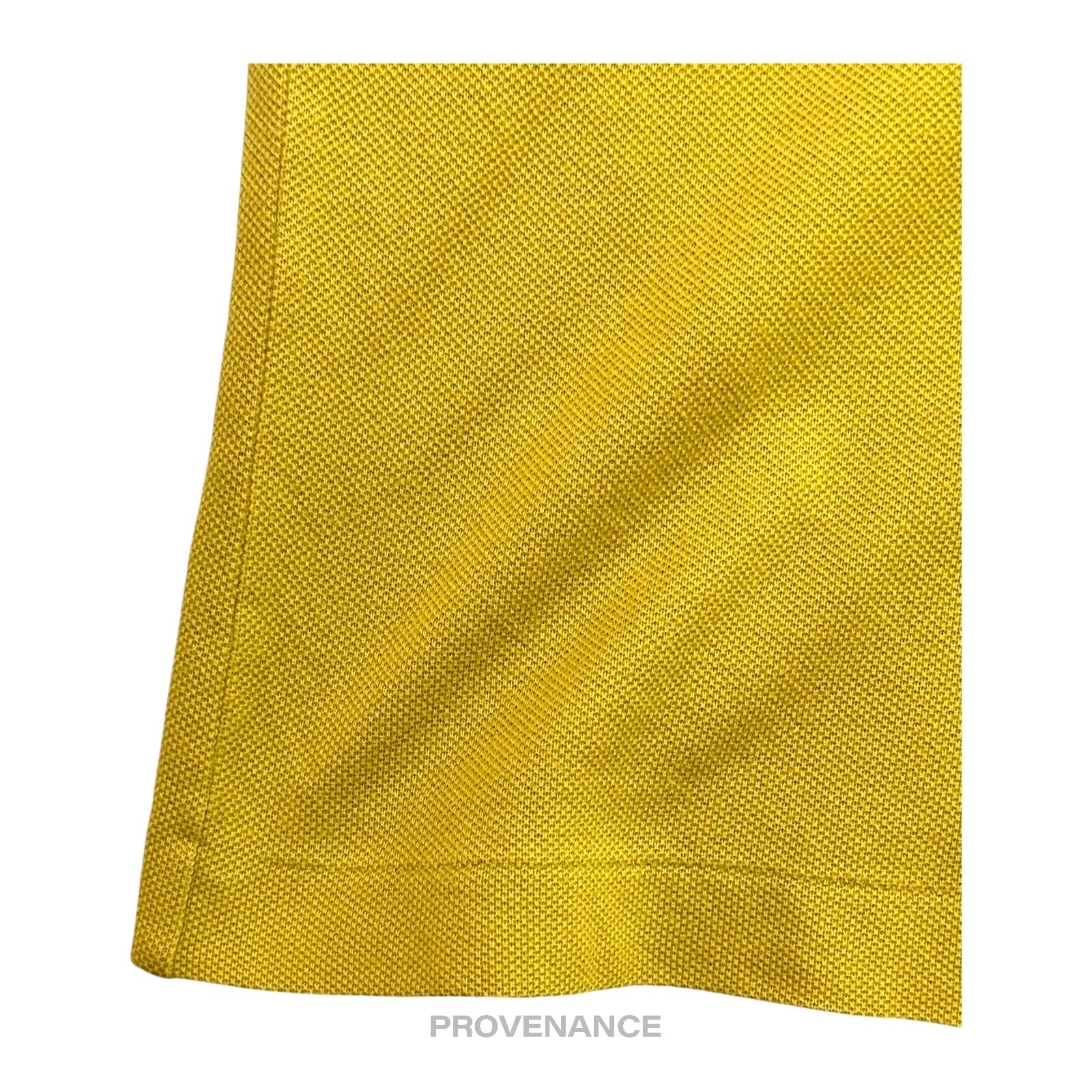 Lanvin Studio Polo Shirt Logo Floral - Golden Olive - 6