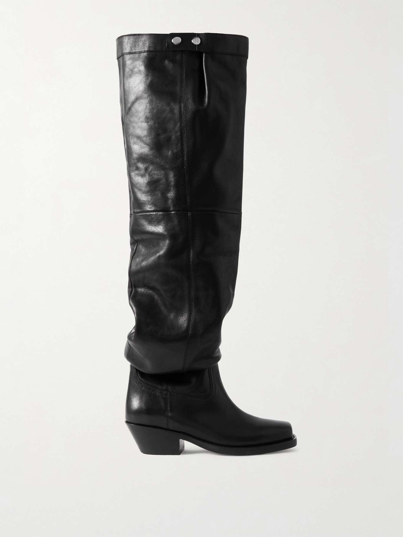Amati leather over-the-knee boots - 1