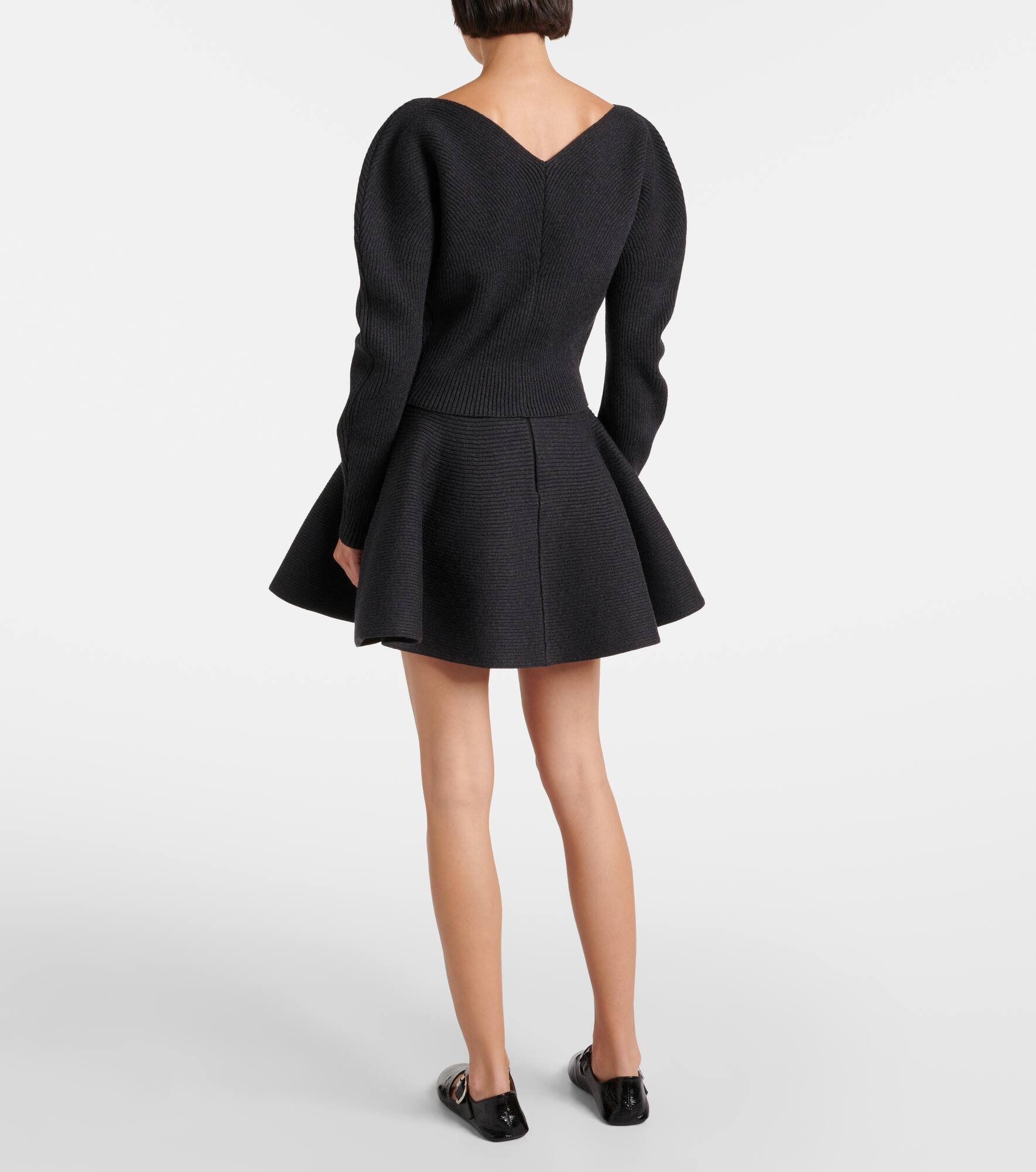 Heart wool-blend sweater - 3