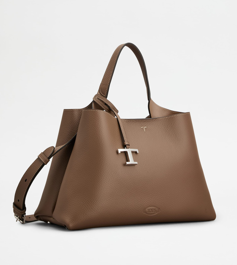 Tod's BAG IN LEATHER MEDIUM - BROWN outlook