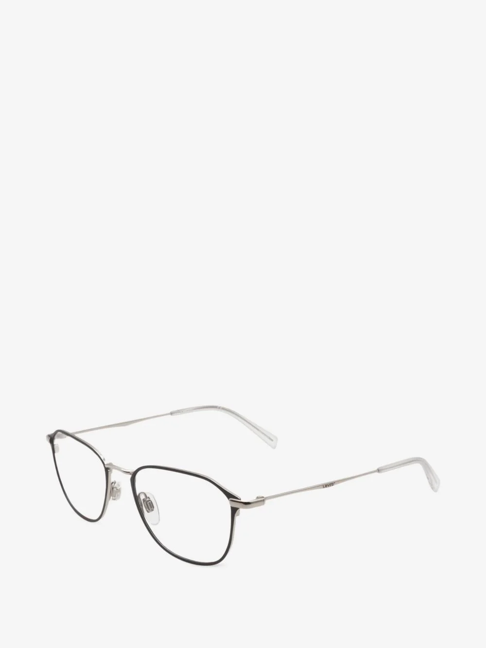 geometric-frame glasses - 1