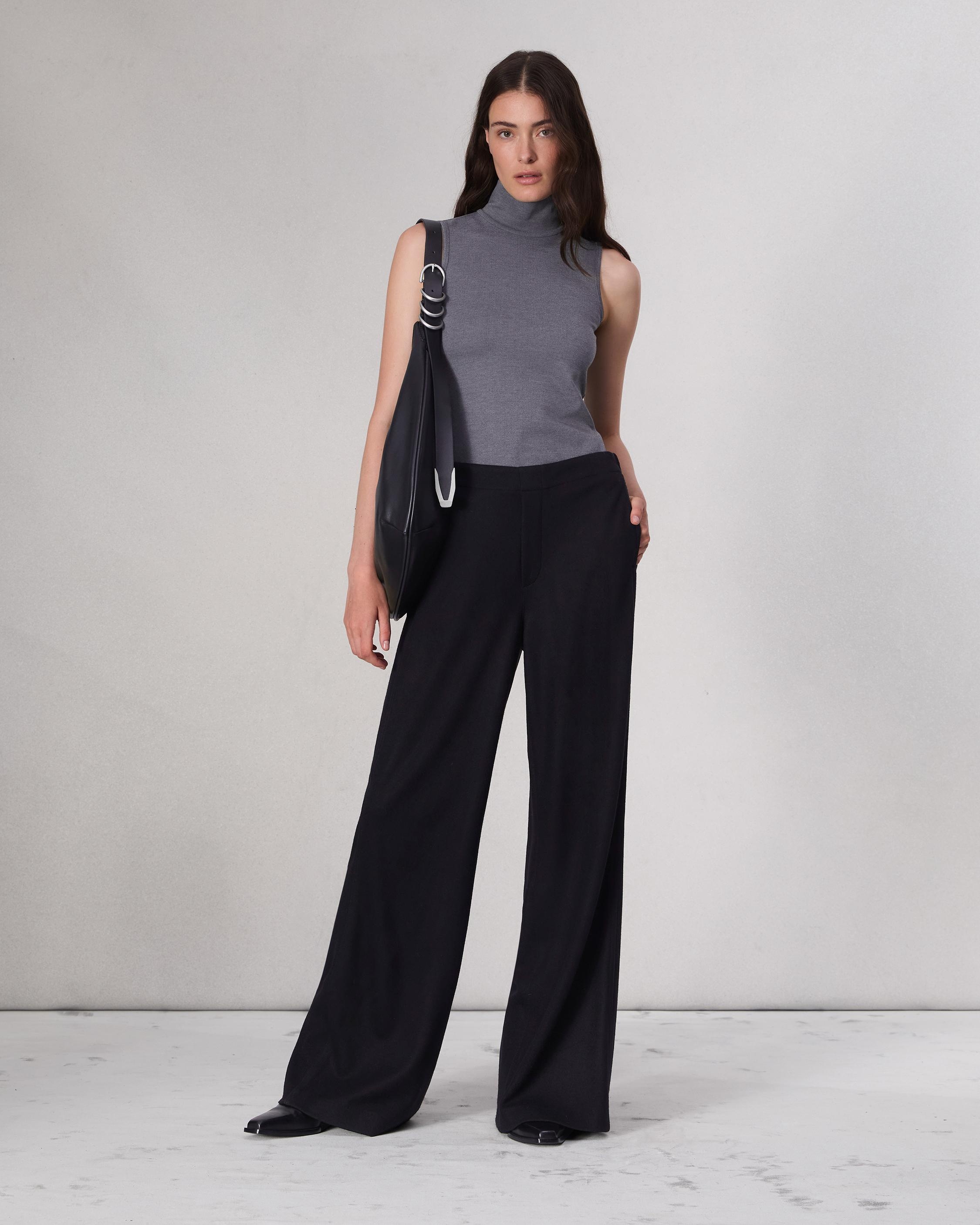 Melanie Wool Pant - 2