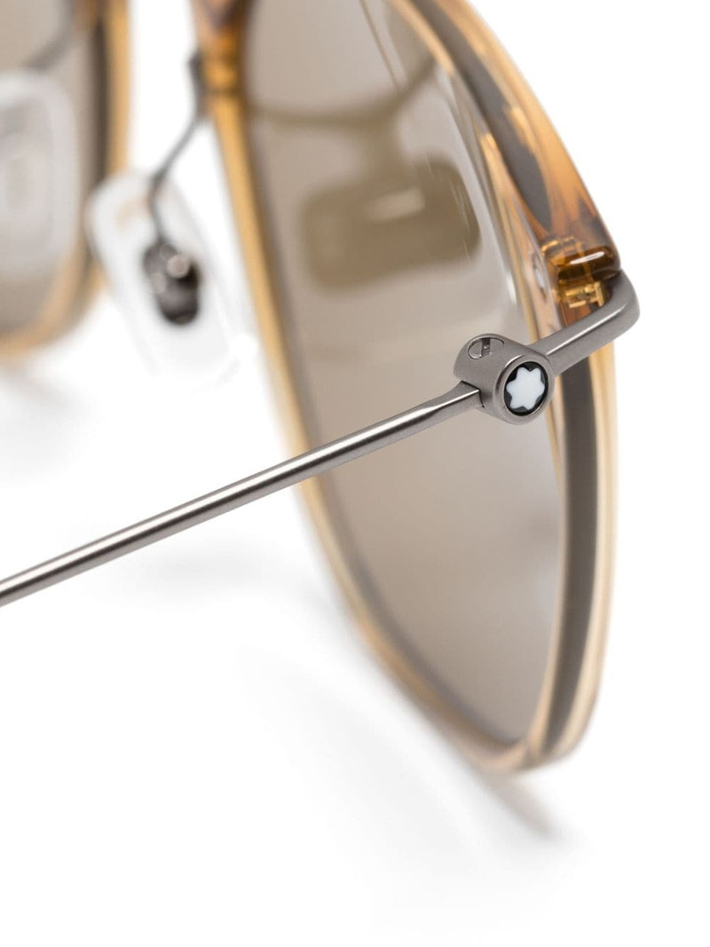 round-frame tinted sunglasses 3