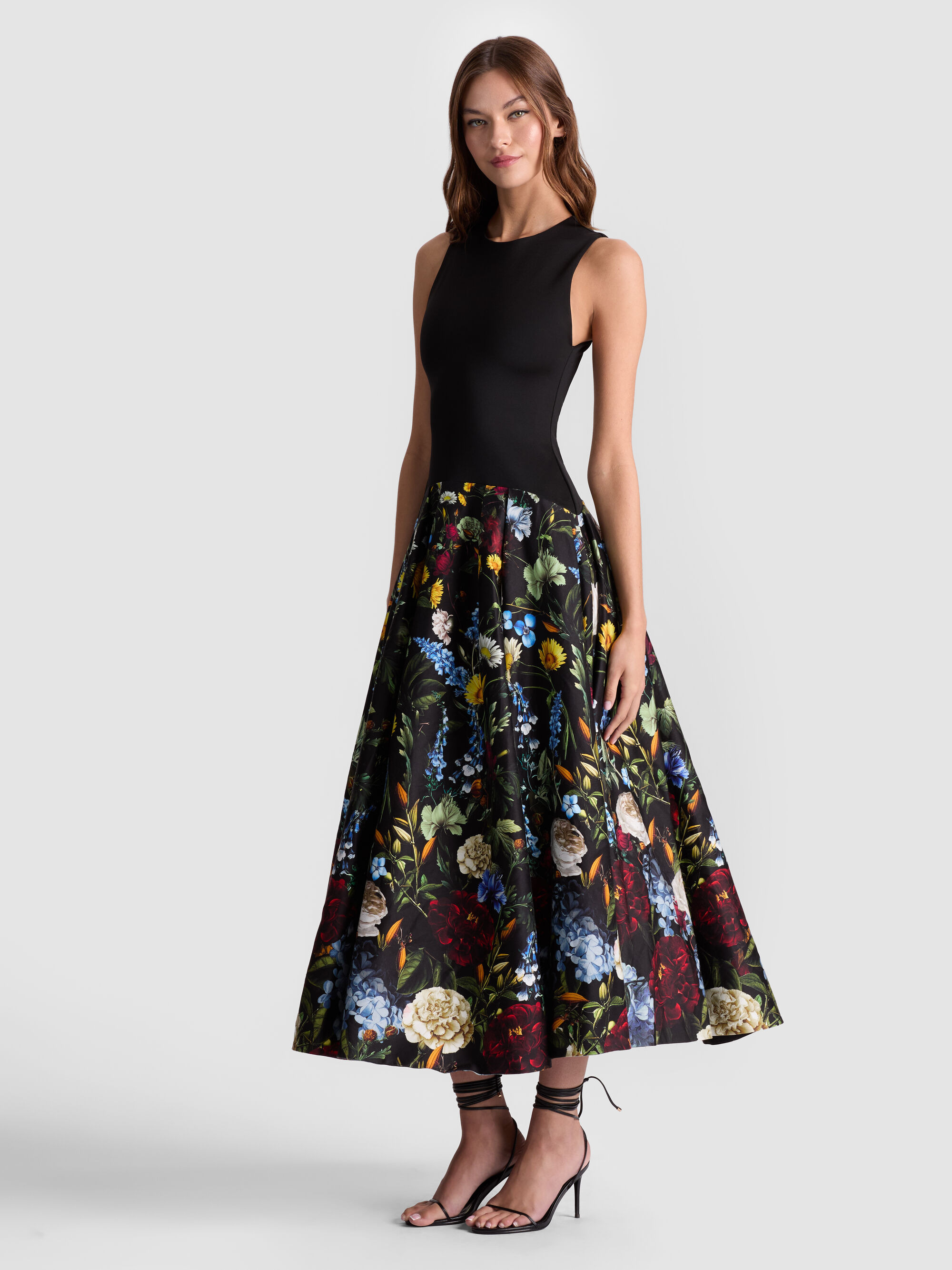 ADLEY DROP WAIST MIDI DRESS - 6