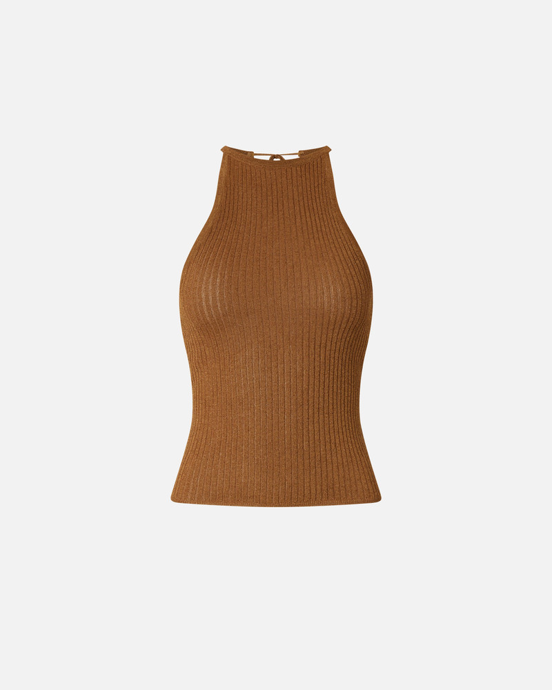 OFF-THE-SHOULDER TOP WITH NECK FASTENING 1