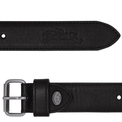 Longchamp Le Pliage Xtra Ladie's belt Black - Leather outlook
