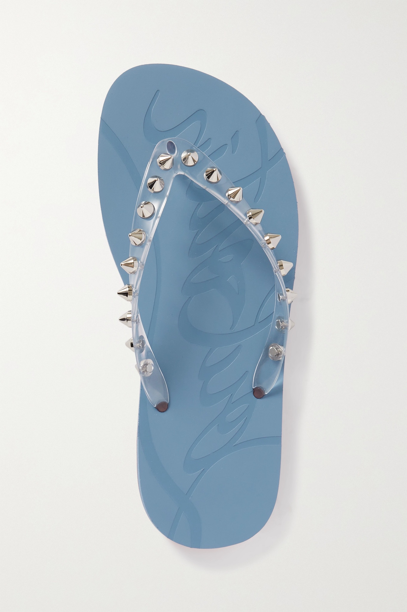 Loubi Flip Donna spiked rubber flip flops - 1