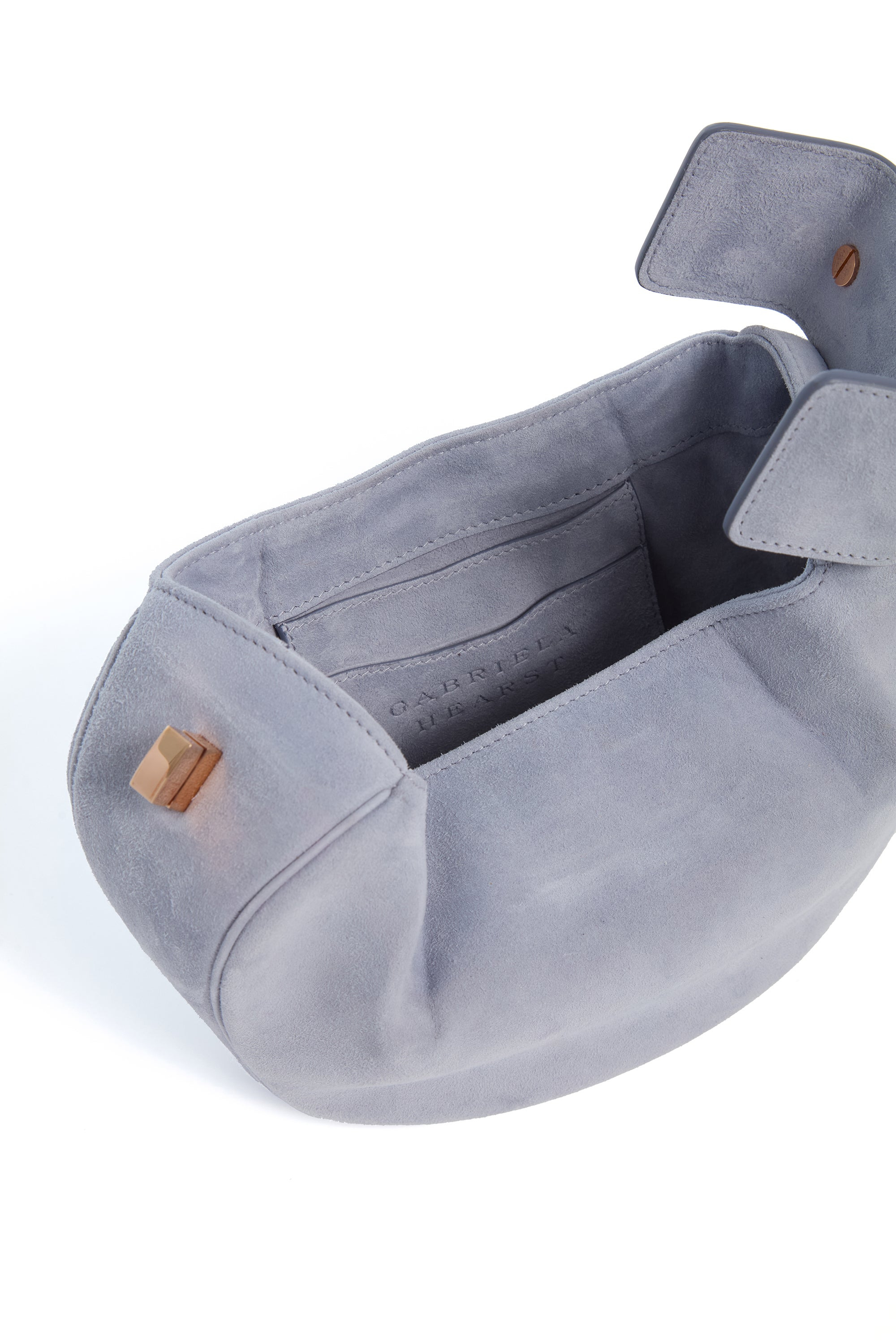 Demi Bag in Lilac Suede - 4