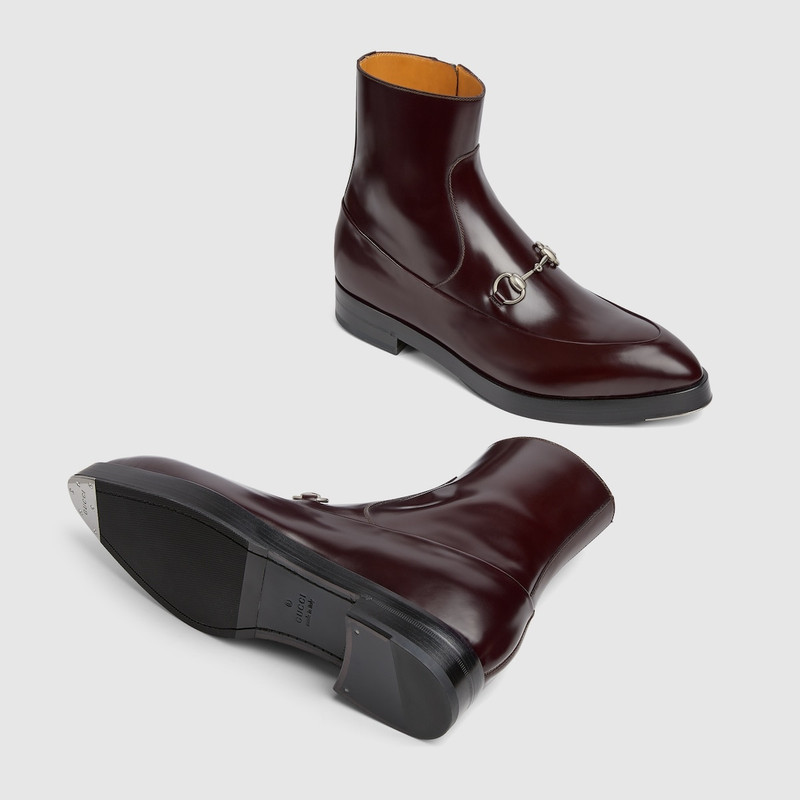 Men's Horsebit ankle boot 7