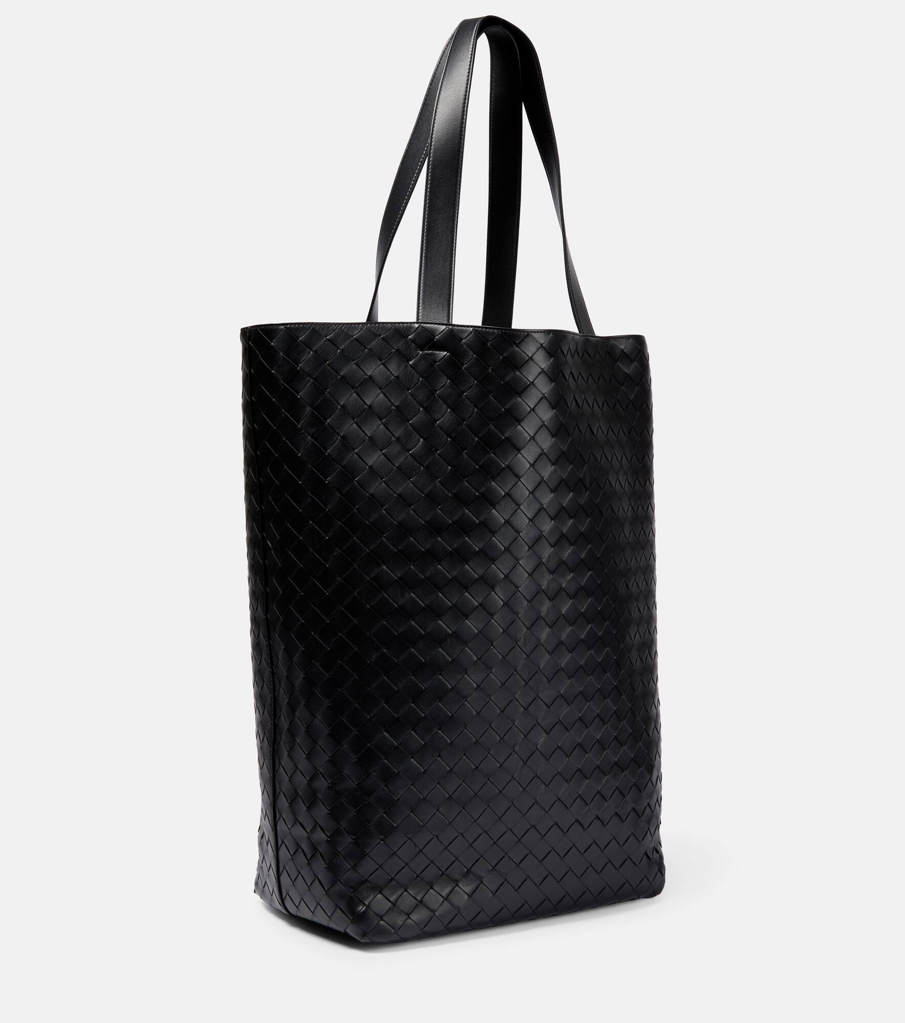 Classic Large leather tote bag - 4