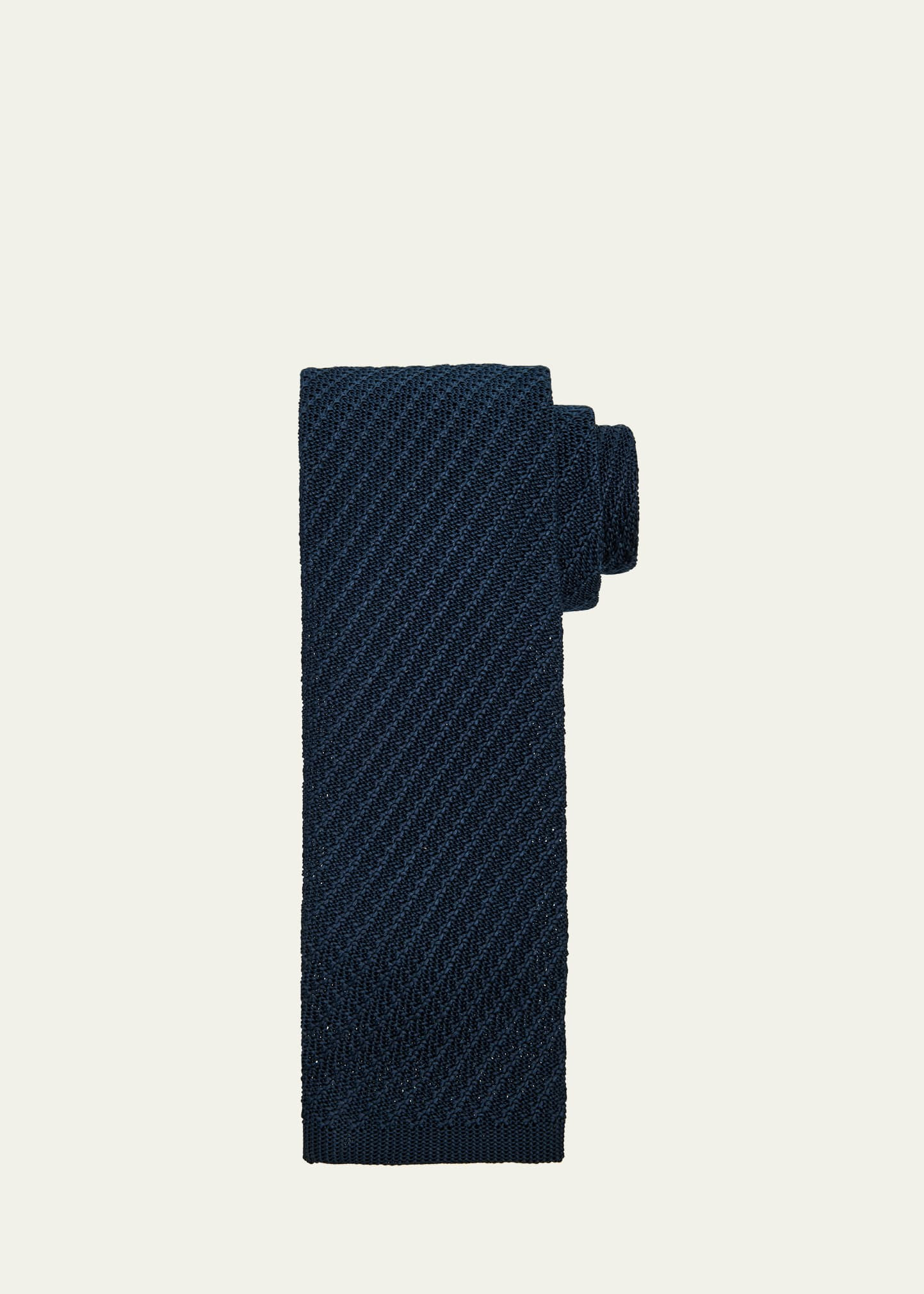 Men's Tricot Silk Knit Tie - 1
