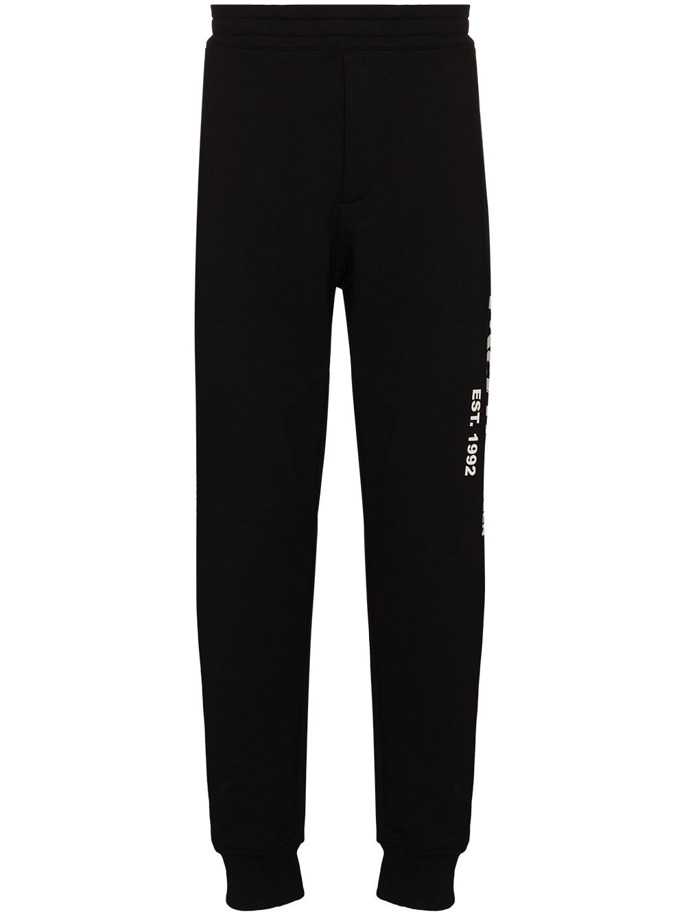 logo graffiti print track pants - 1