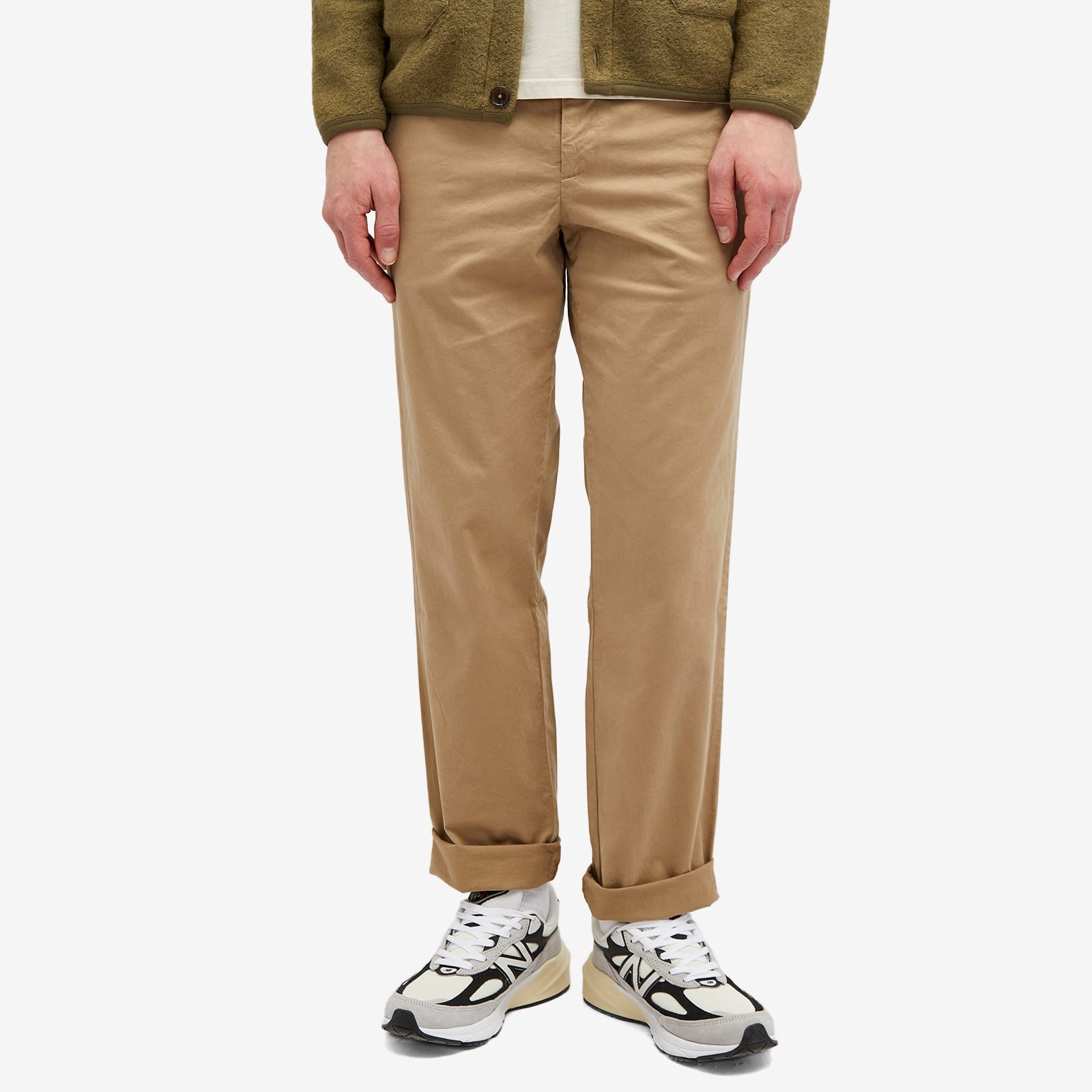 Norse Projects Aros Regular Italian Brushed Twill Trousers - 2