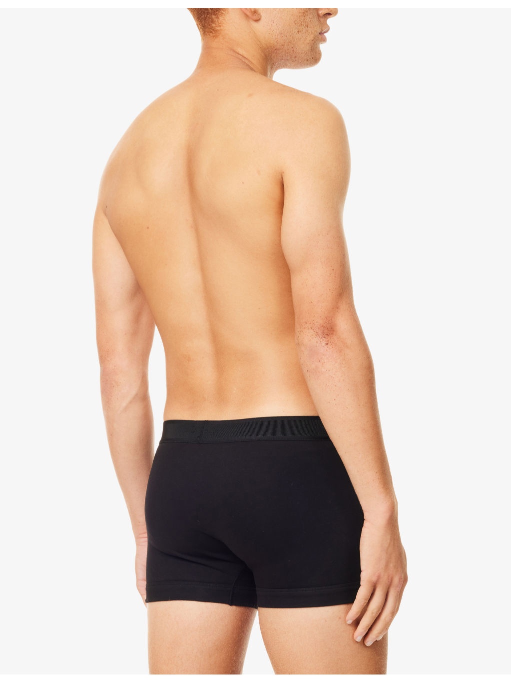 Branded-Waistband Pack of Two Cotton-Jersey Boxer Briefs - 3