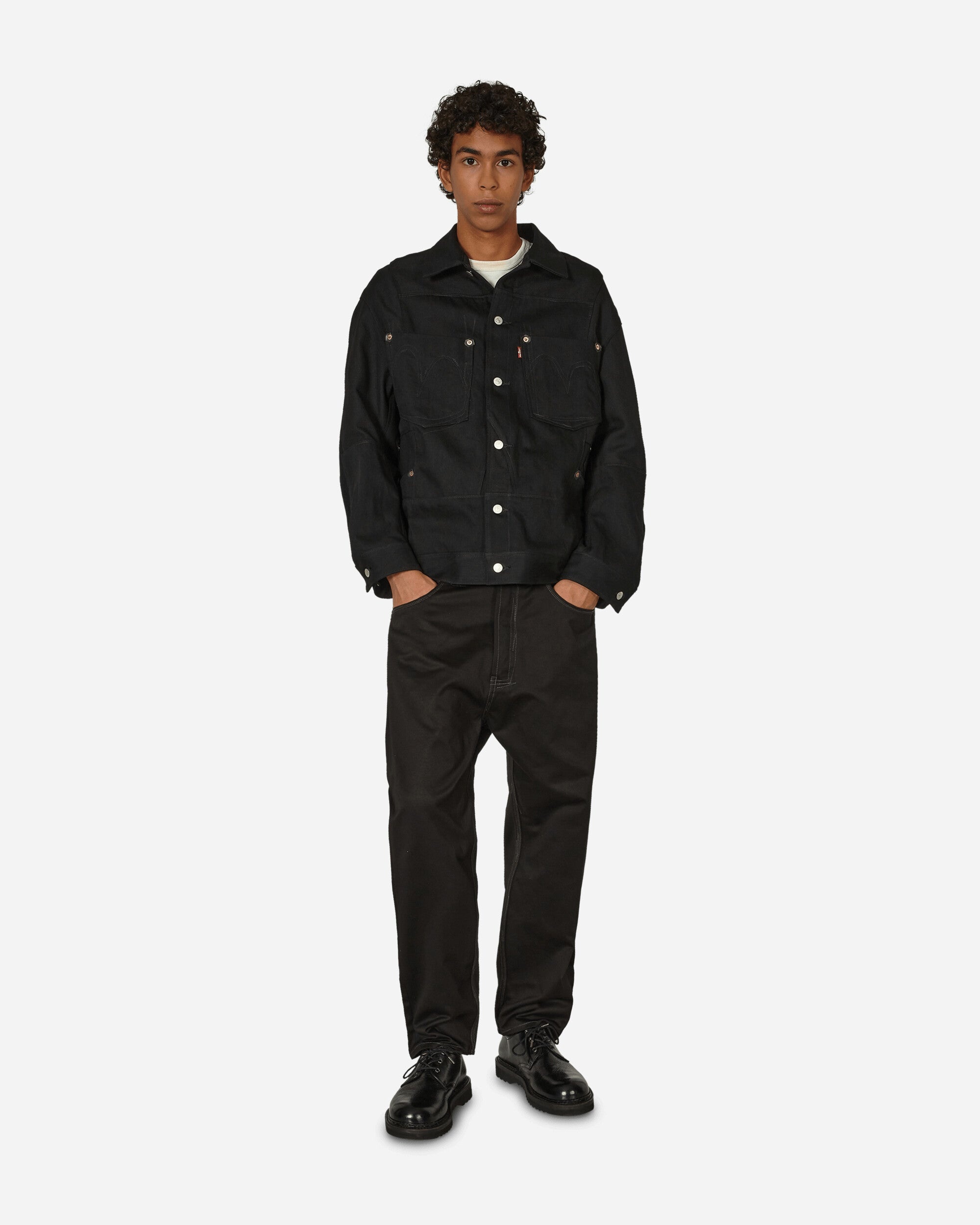 さくらい/john varvatos 46サイズ　wool 黒ピンストライ 楽天市場】寅壱 寅一 上下セット ピンストライプ ライダース