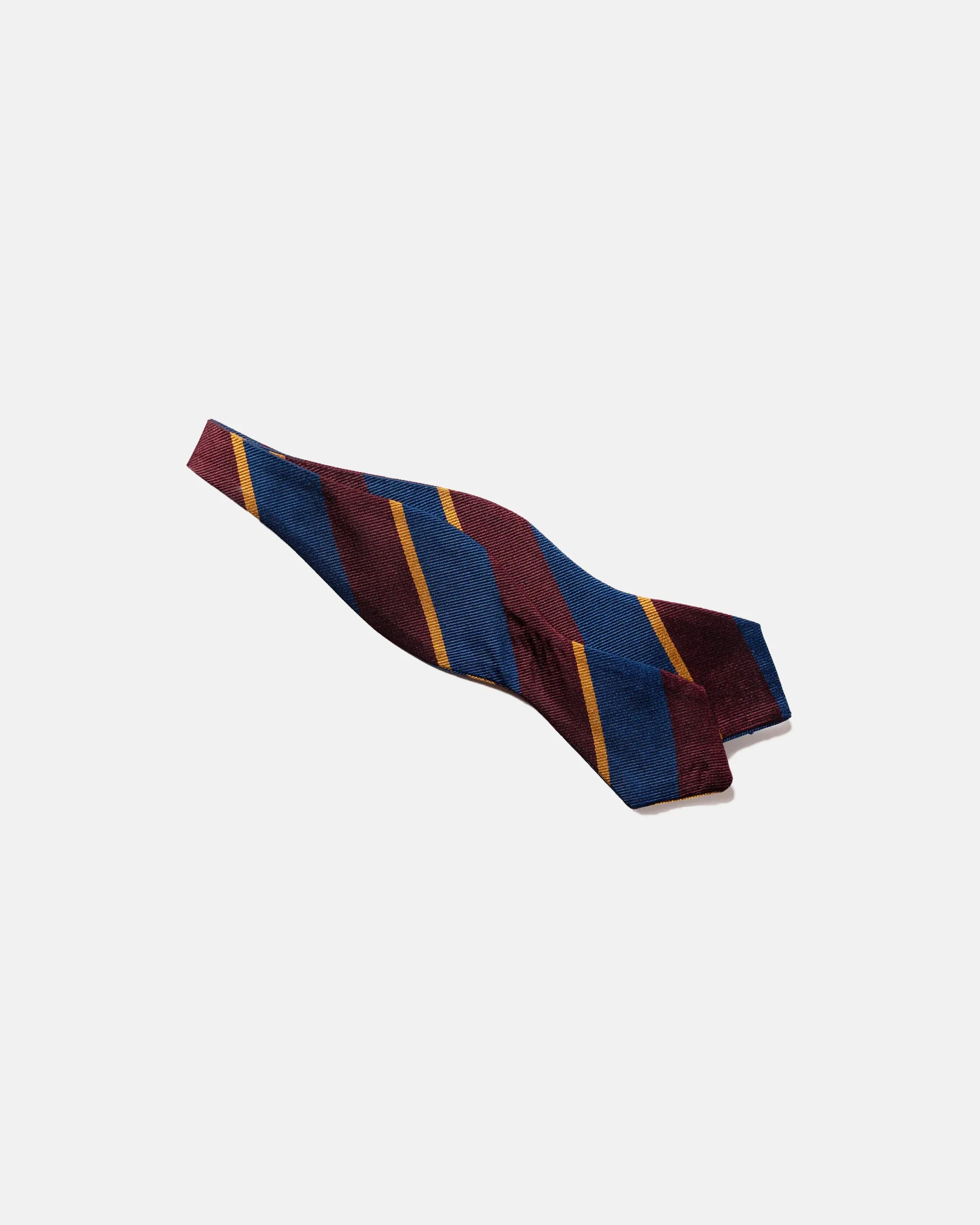 CITY OF LONDON SILK REPP BOW TIE - 1