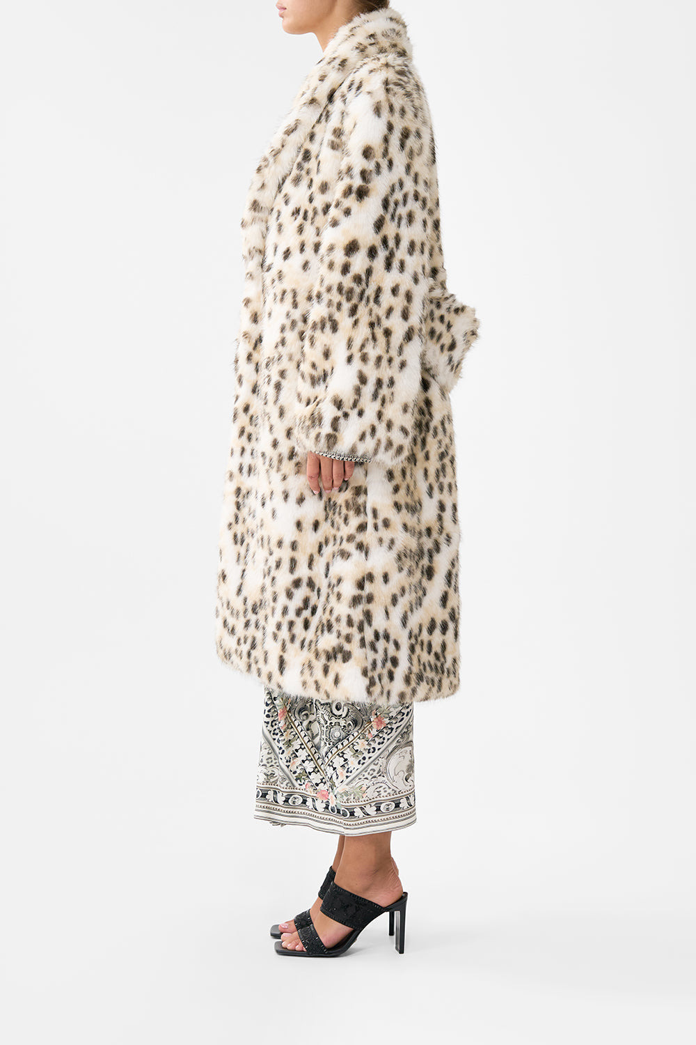 LONG TEDDY COAT - 4