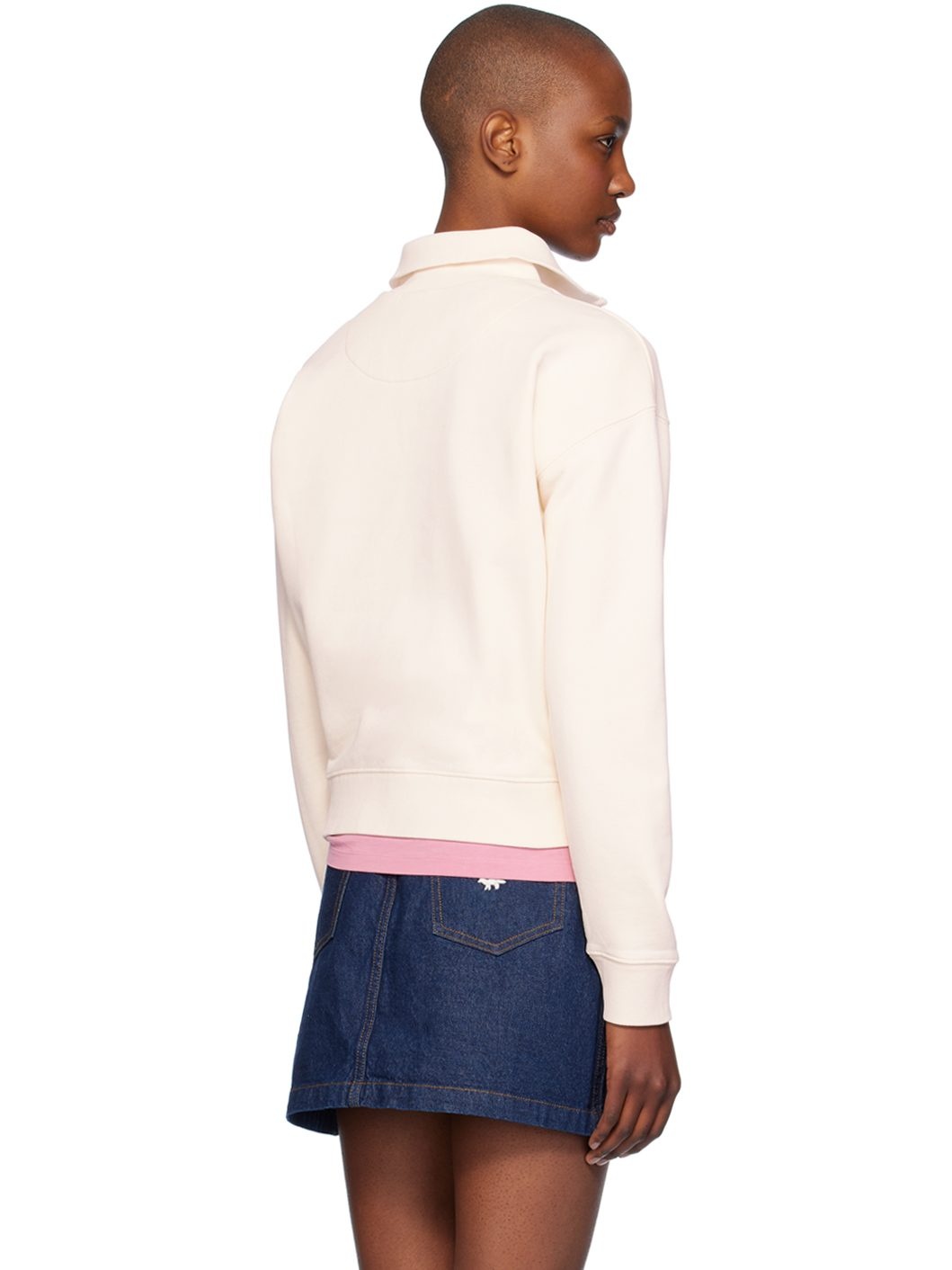 Off-White Baby Fox Patch Half-Zip Sweatshirt - 3
