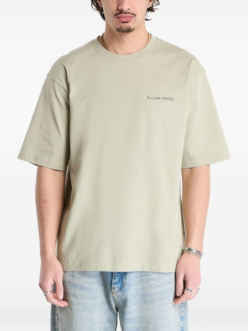 logo-print short-sleeve T-shirt 1