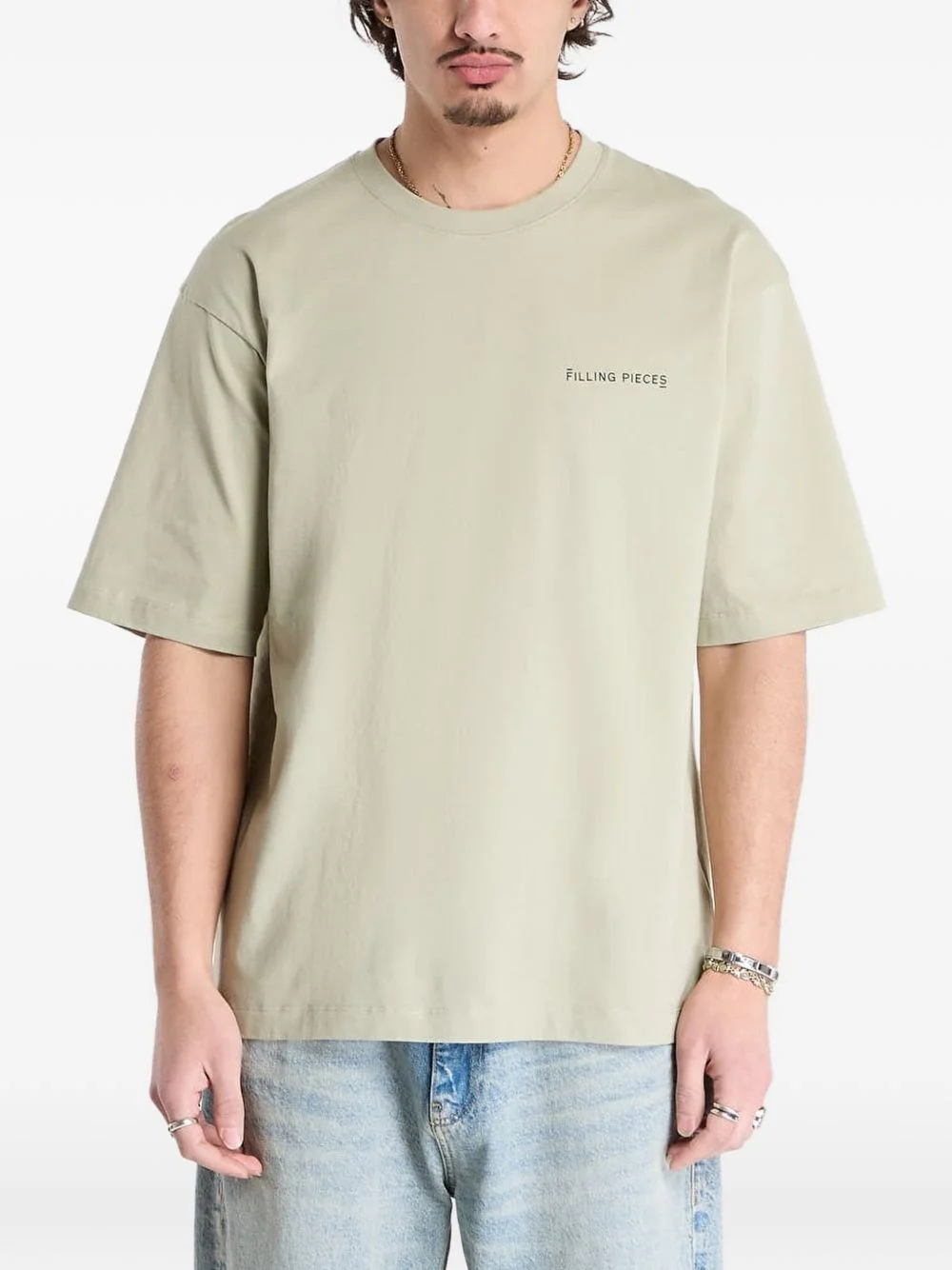 logo-print short-sleeve T-shirt - 1