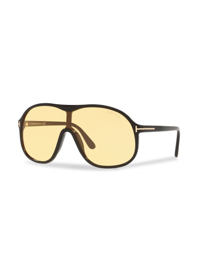 TOM FORD FT0964 oversized pilot-frame sunglasses outlook