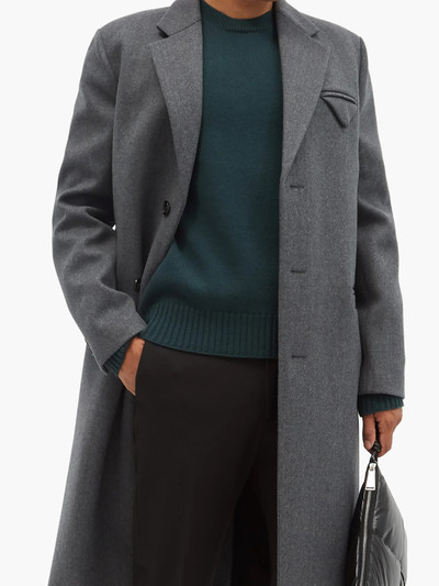 Bottega Veneta Panelled wool sweater outlook