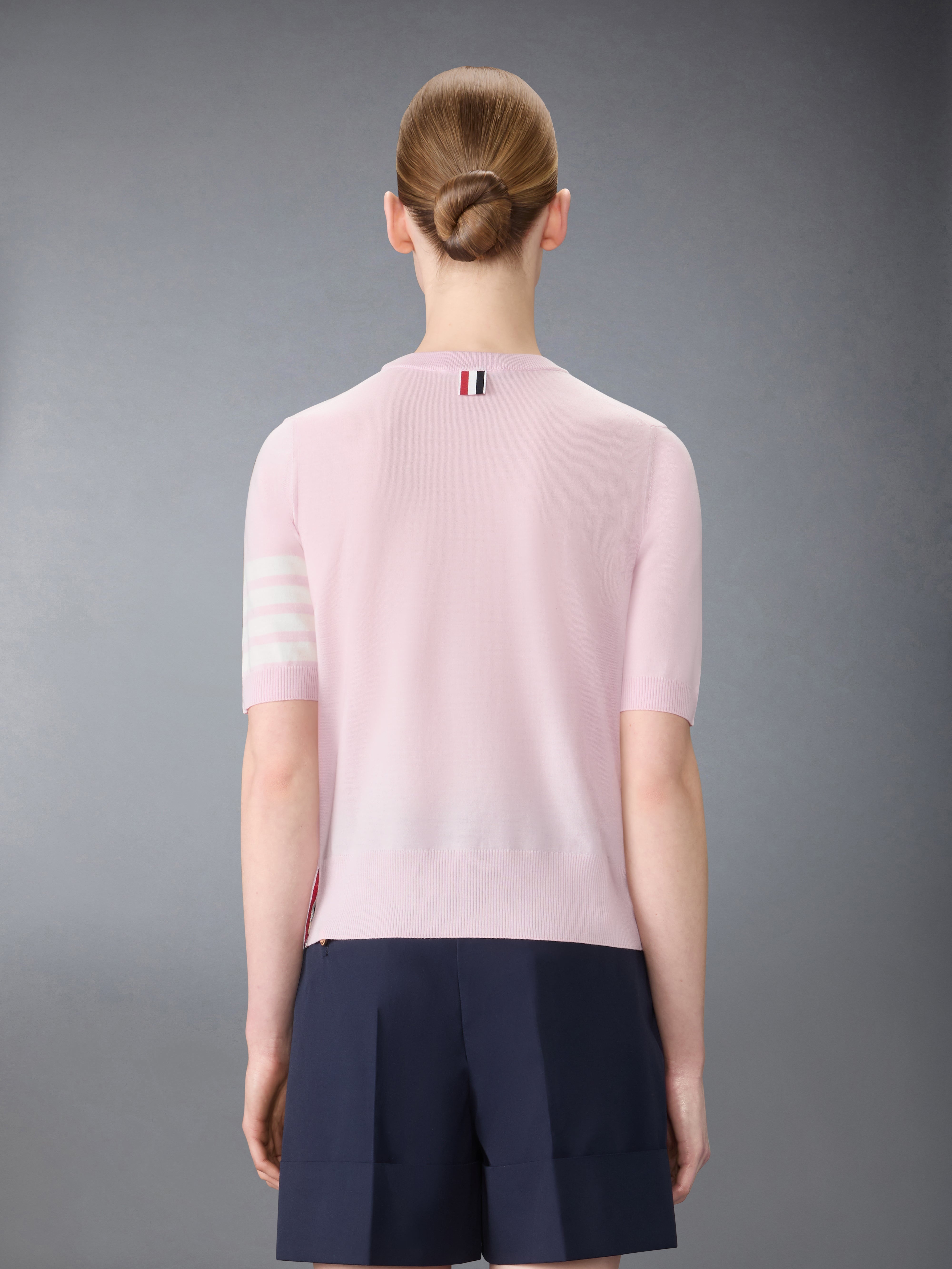 FINE MERINO WOOL 4-BAR TEE - 4