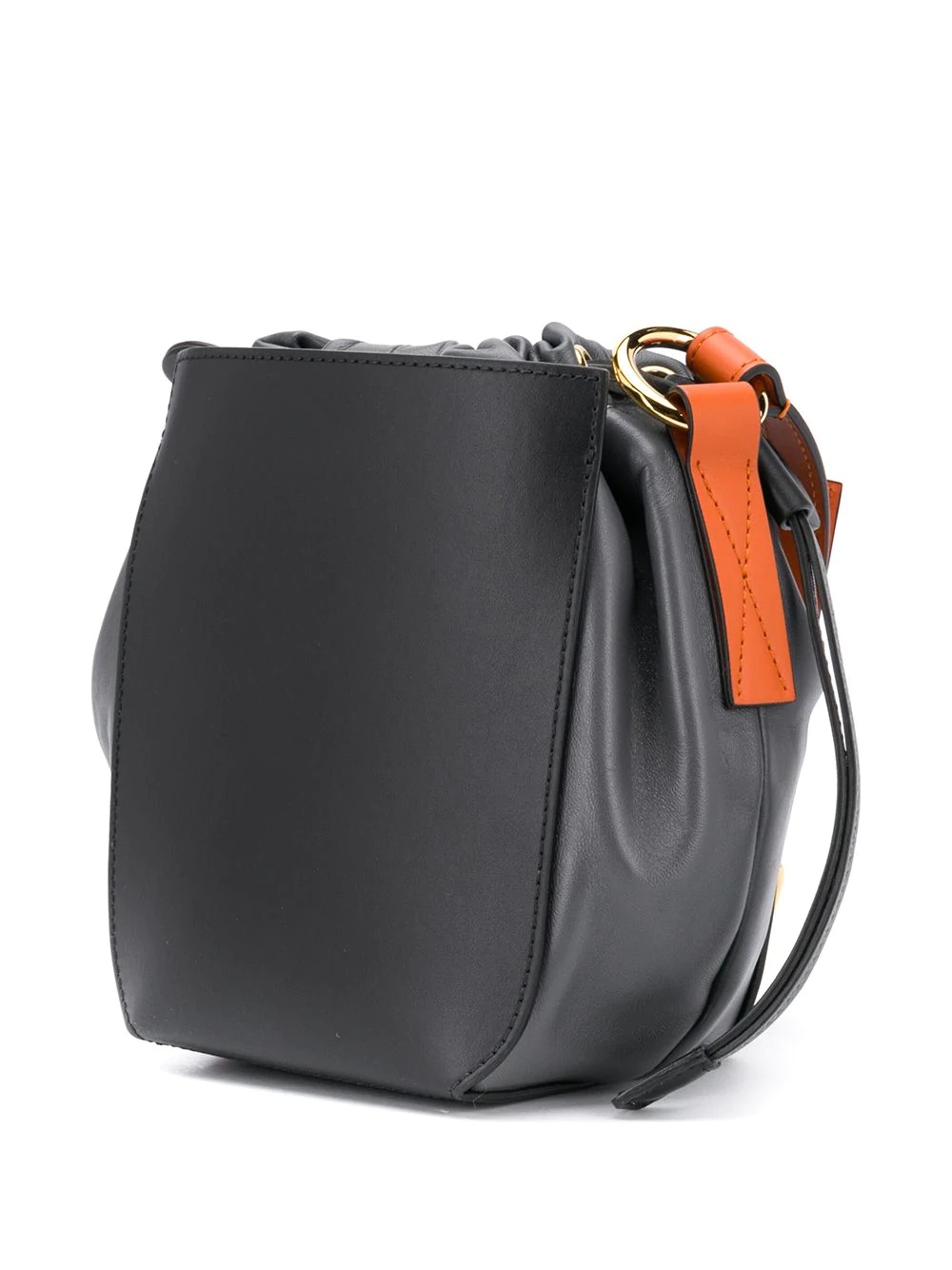 drawstring bucket crossbody bag - 3