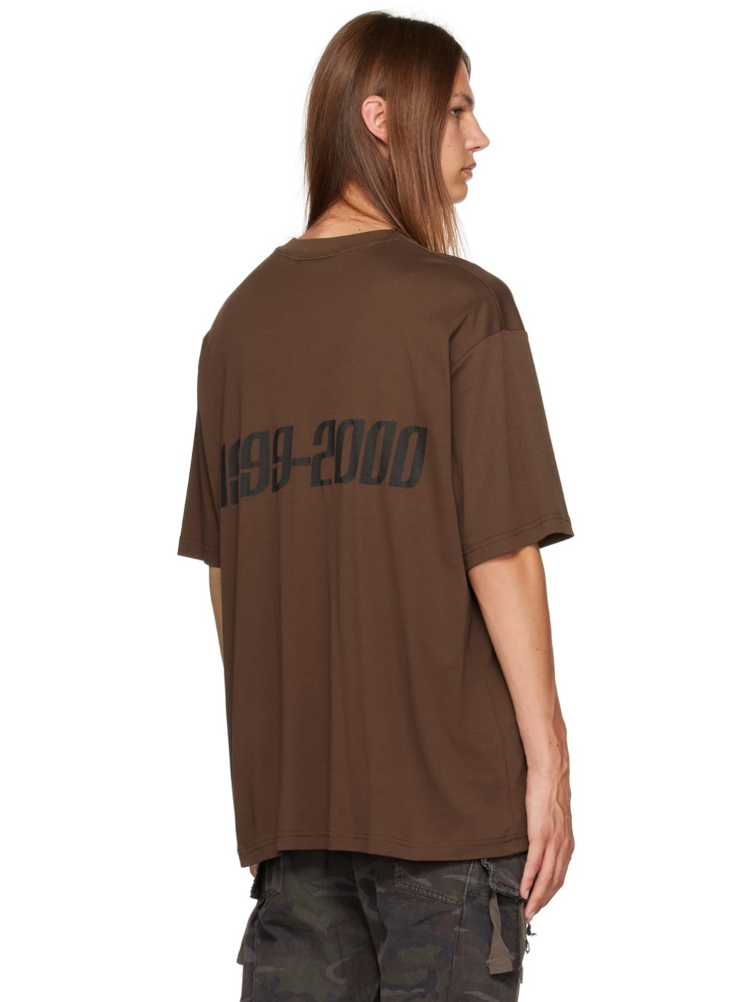 Brown Oversized T-Shirt - 3